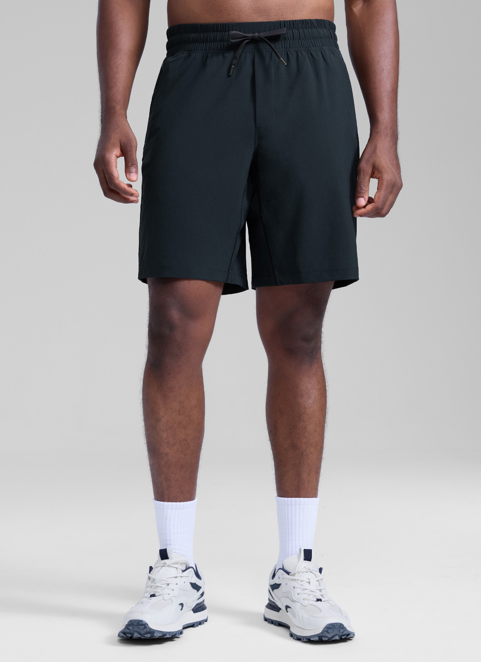 Feathery-Fit Linerless Athletic Shorts 9''-Tactilefable