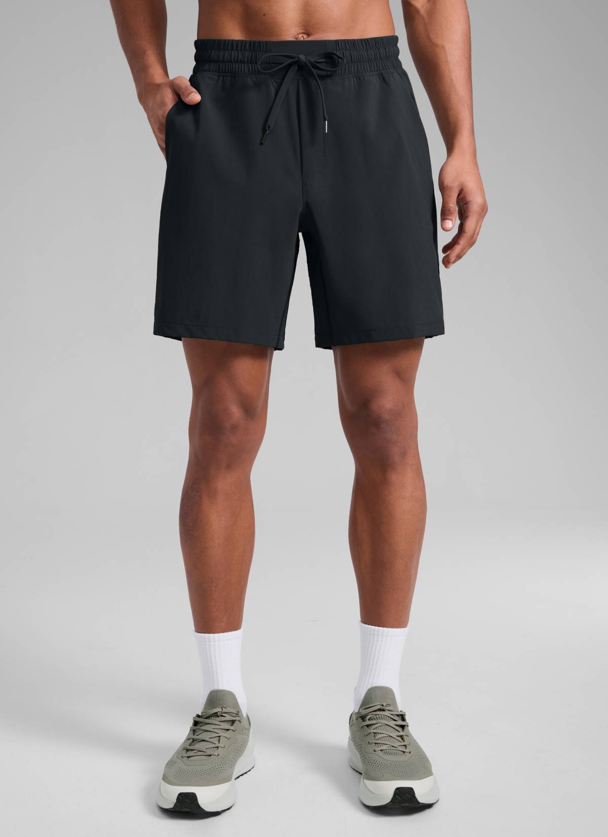 Feathery-Fit Athletic Shorts 7''- Linerless-Tactilefable