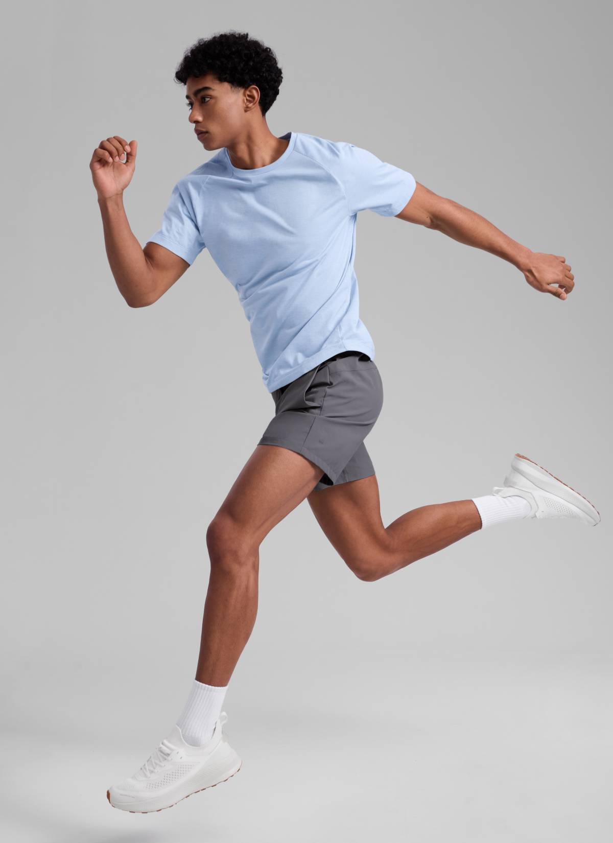 Feathery-Fit Workout Shorts 5''- Linerless-Tactilefable