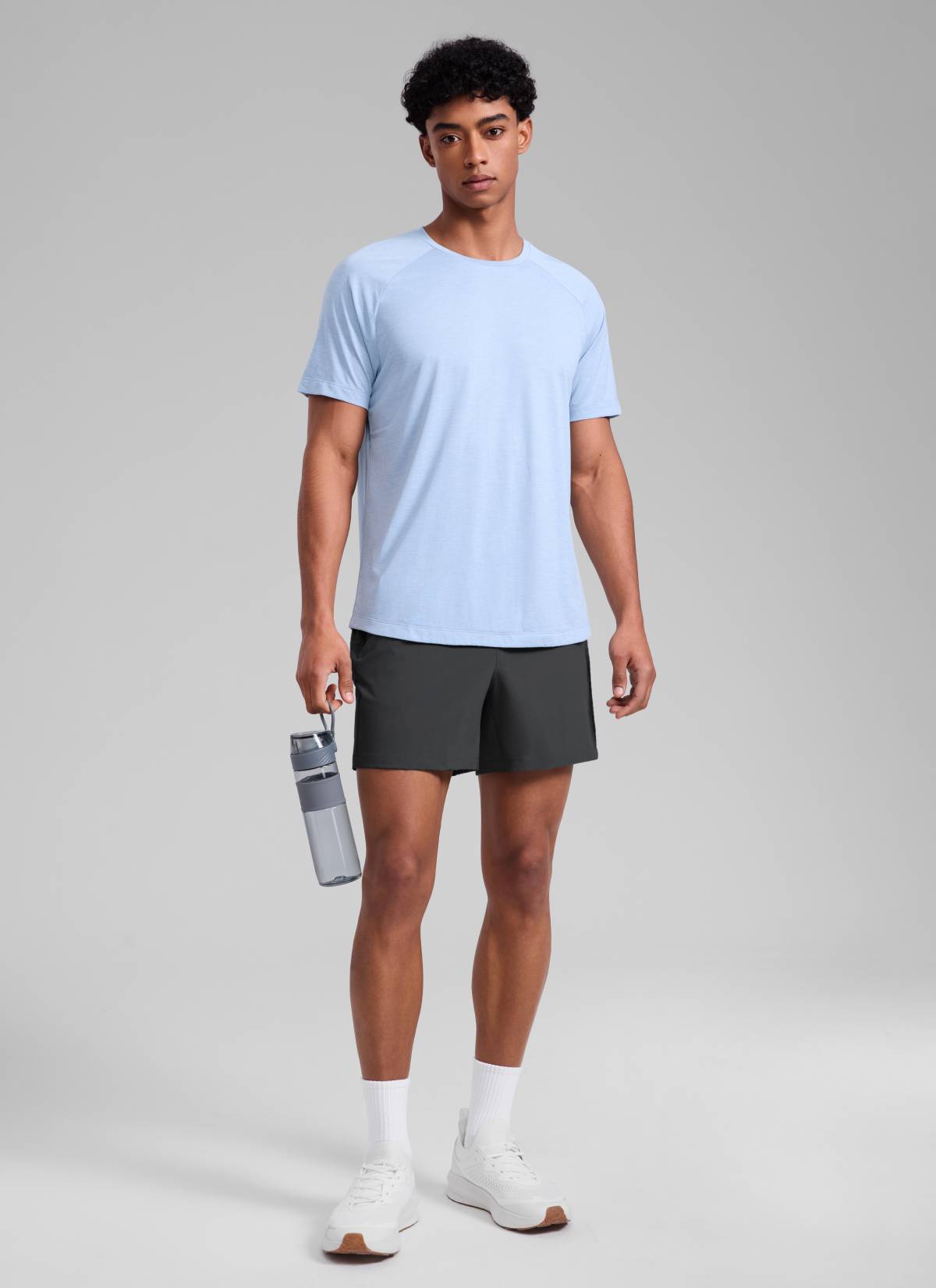 Feathery-Fit Workout Shorts 5''- Linerless-Tactilefable