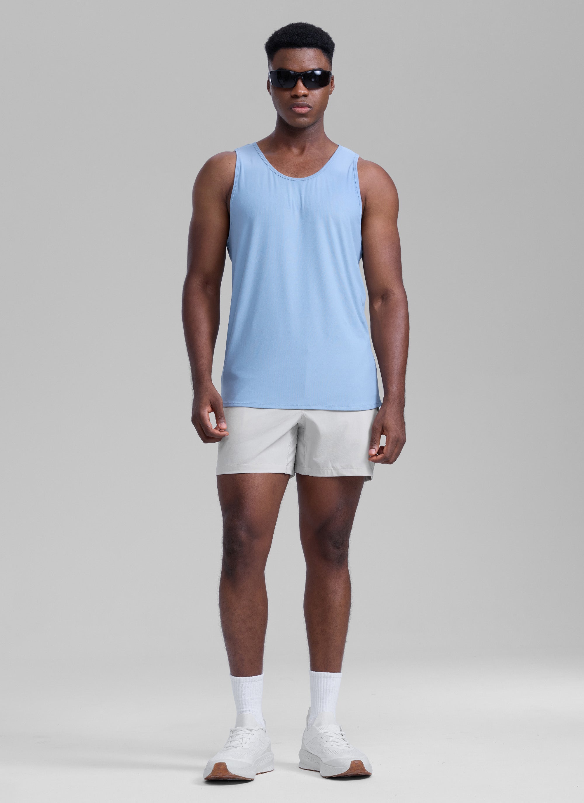 Feathery-Fit Workout Shorts 5''- Linerless-Tactilefable