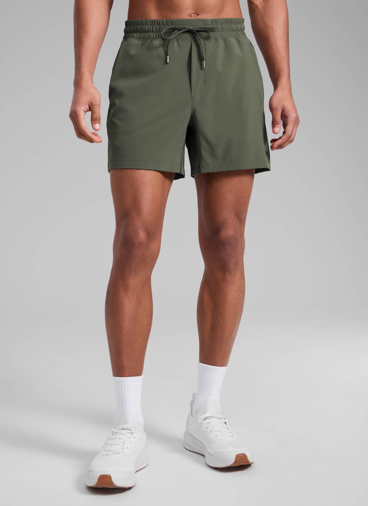 Feathery-Fit Workout Shorts 5''- Linerless-Tactilefable