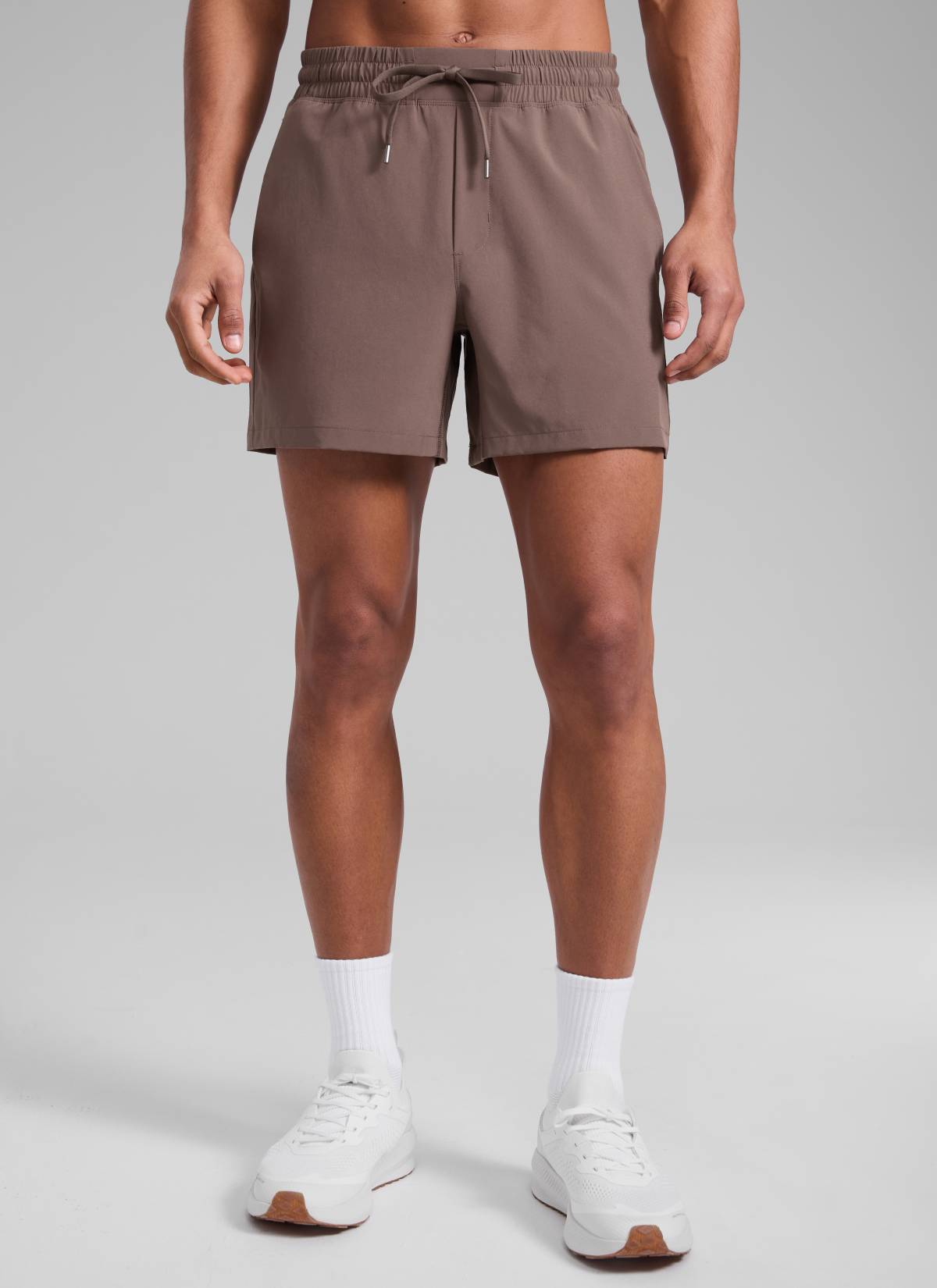 Feathery-Fit Workout Shorts 5''- Linerless-Tactilefable