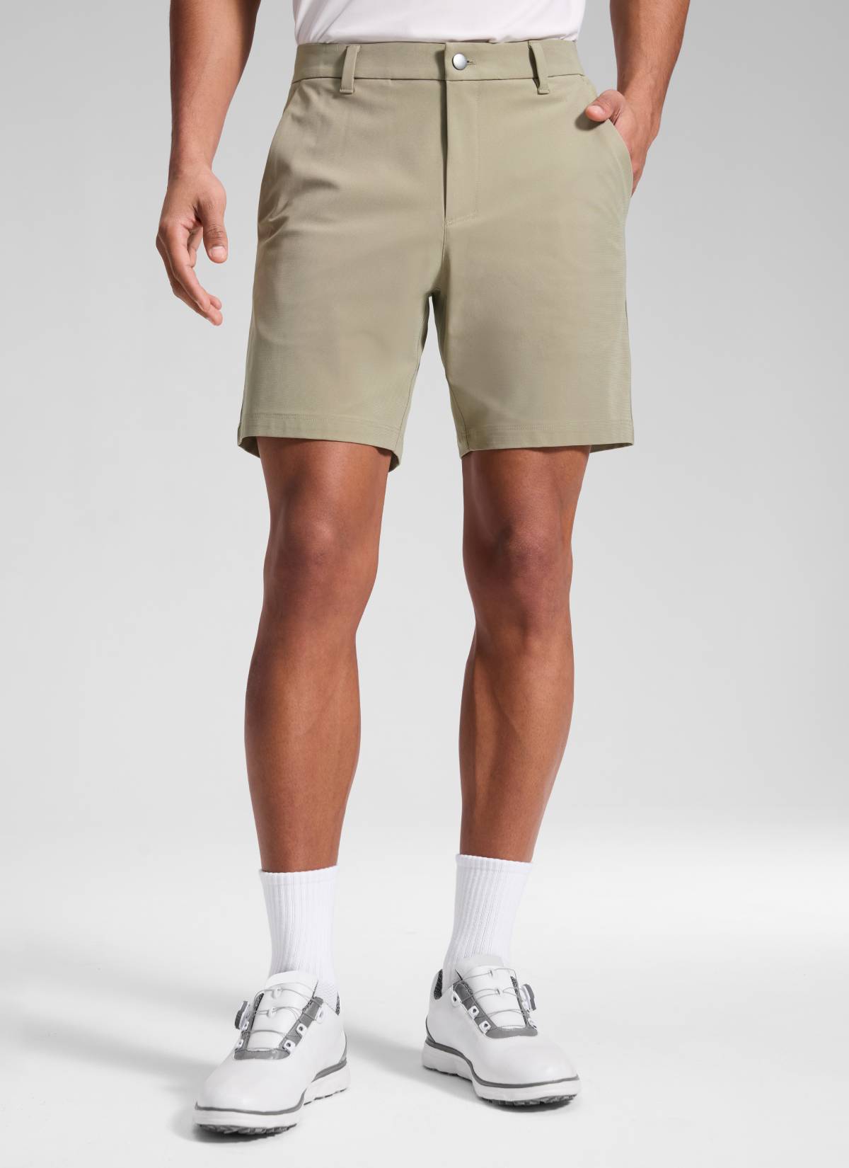 All-Day Comfy Golf Shorts with Pockets 7''-Tactilefable