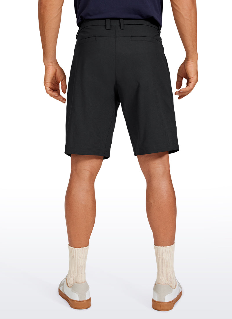 All-Day Comfy Golf Shorts with Pockets 9''-Tactilefable