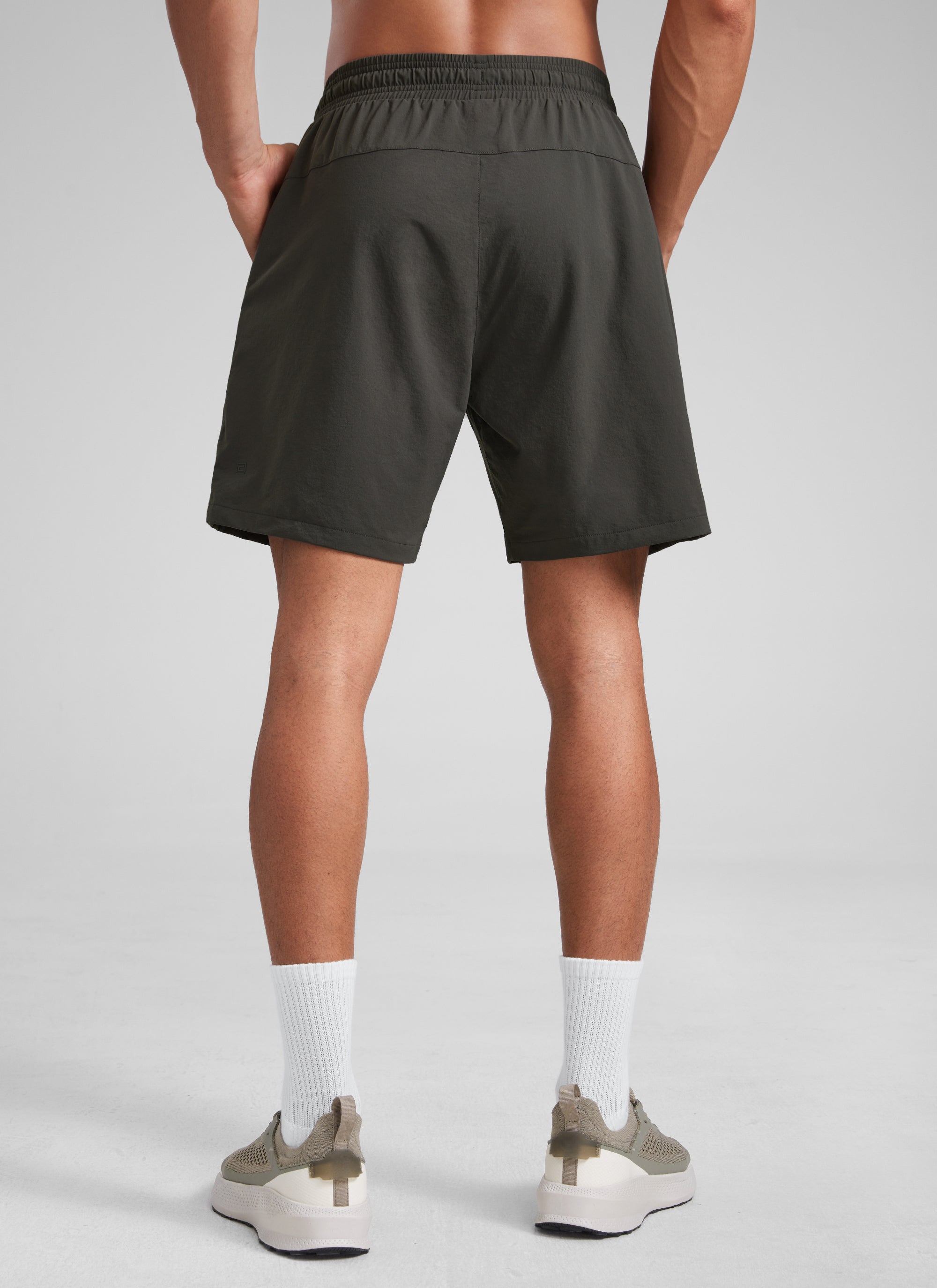 Lightweight Water Resistant Shorts 7" with Zip Pockets-Tactilefable