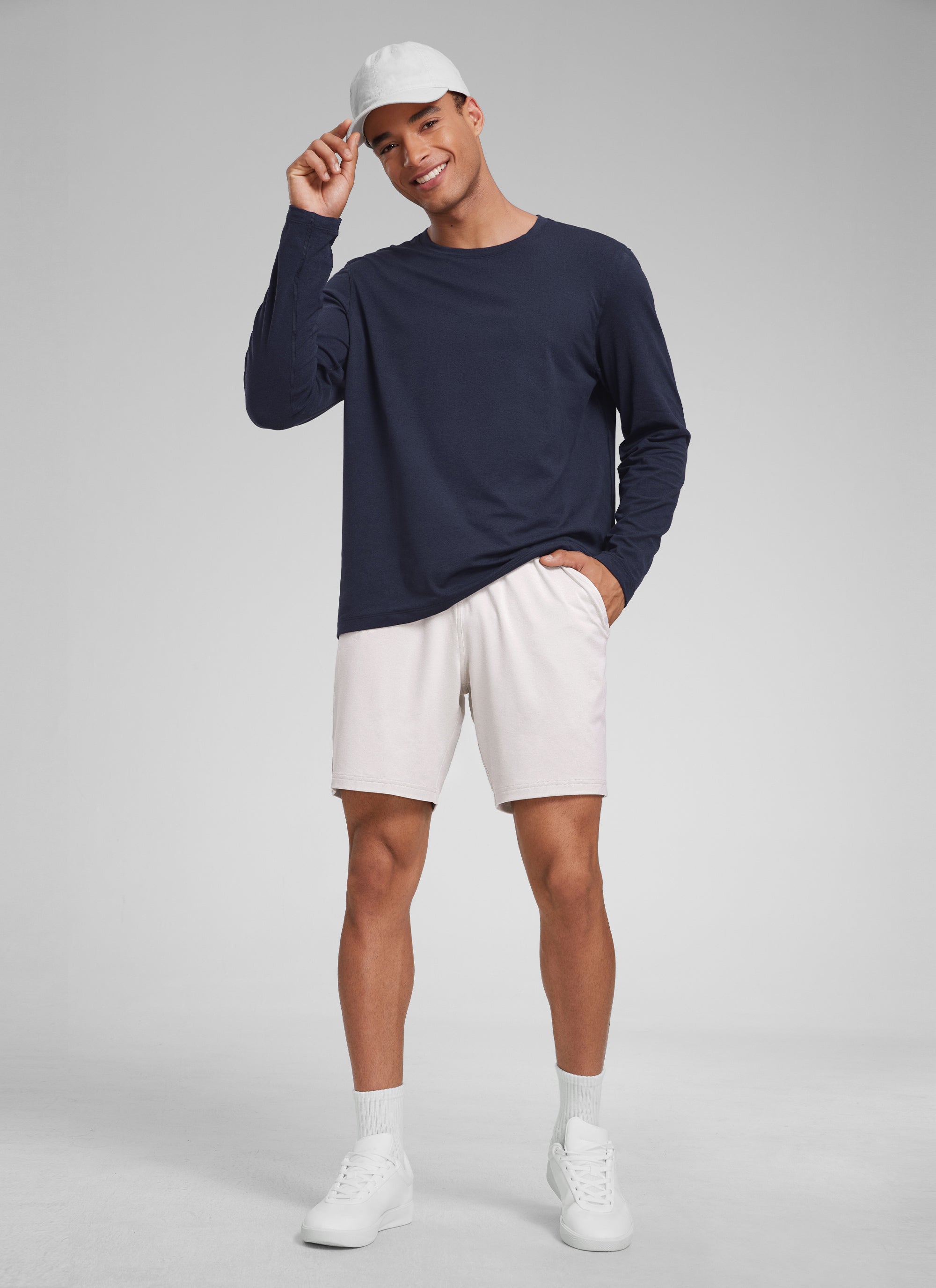 Cloud Jersey Sweat Shorts 7''-Tactilefable