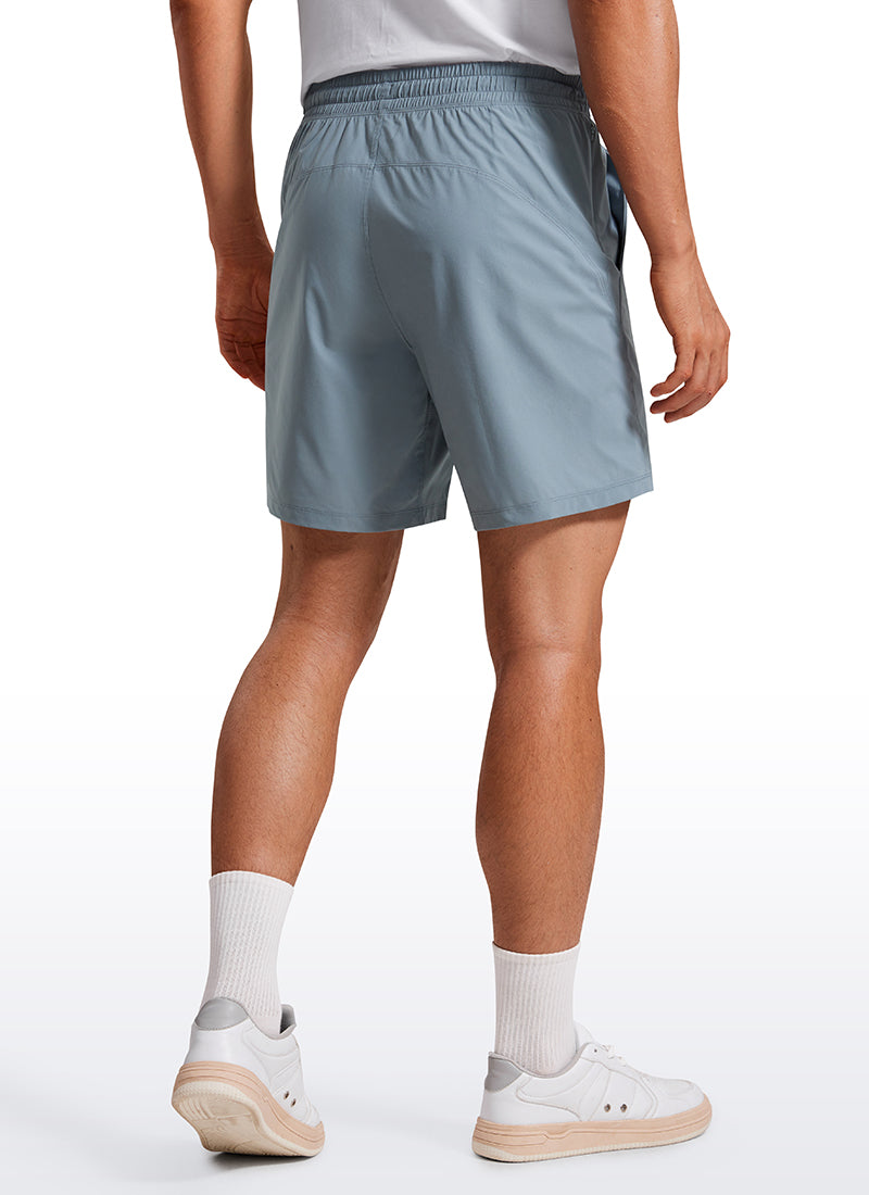 Lightweight Athletic Pocketed Shorts 7''- Linerless-Tactilefable