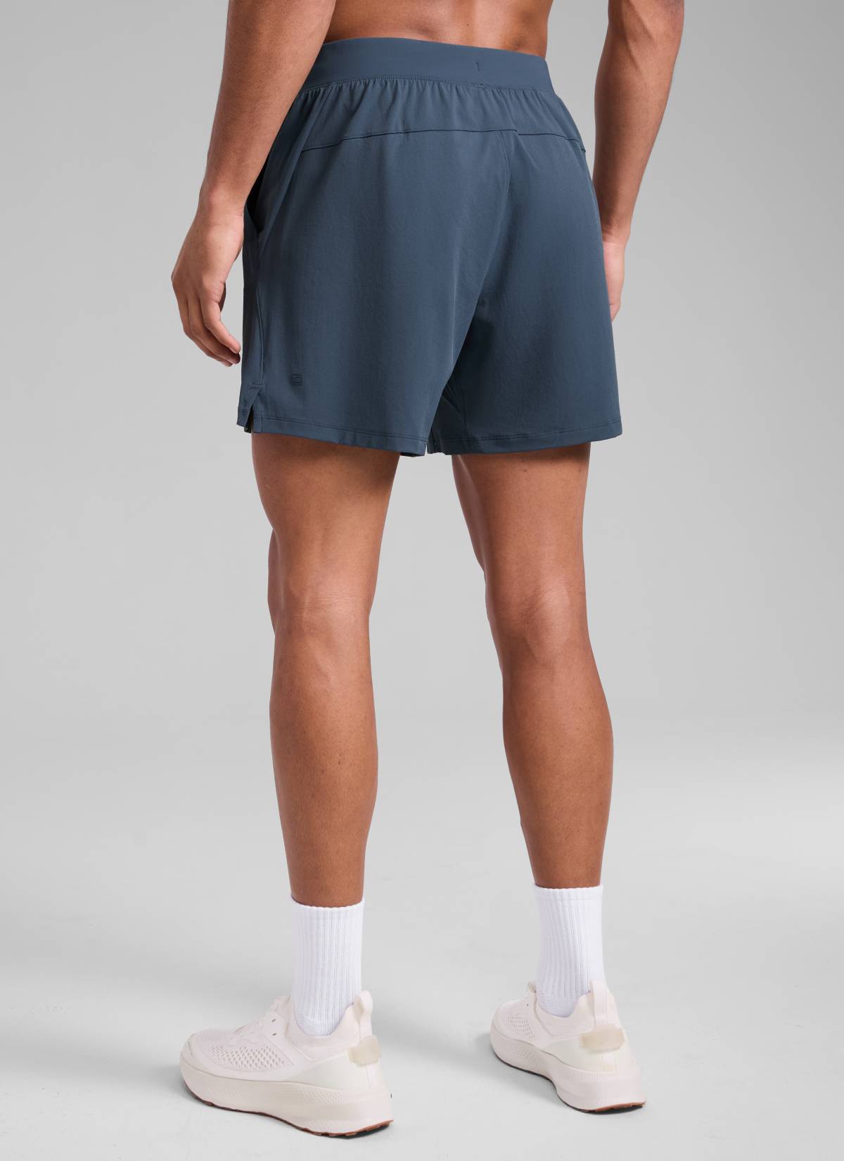 Lightweight Stretchy Athletic Workout Shorts with Zipper Pocket 5''-Tactilefable