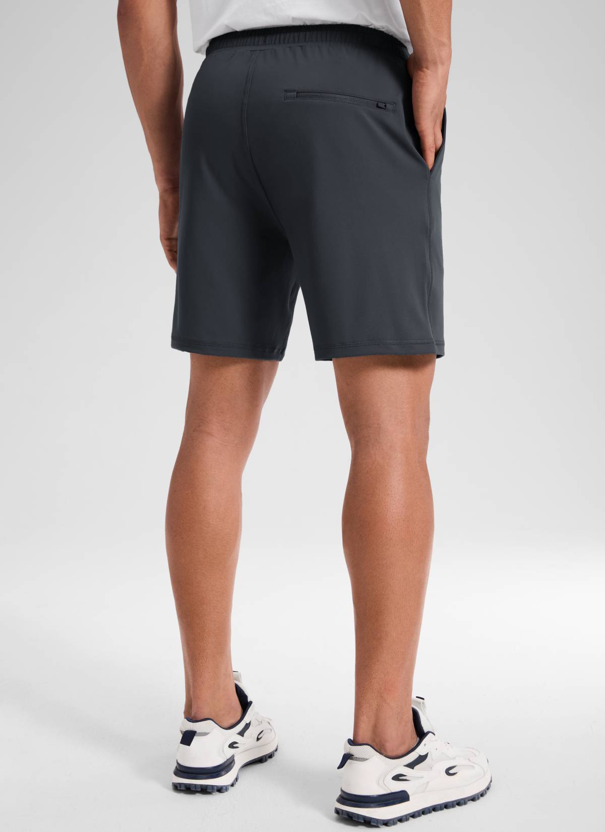 Drawstring Performance Knit Shorts 7"-Tactilefable