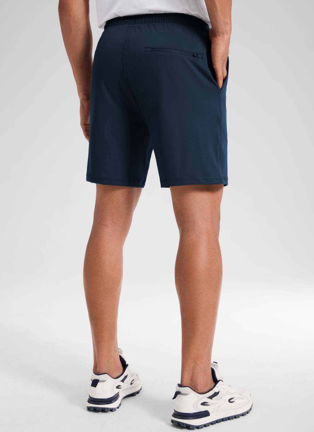 Drawstring Performance Knit Shorts 7"-Tactilefable