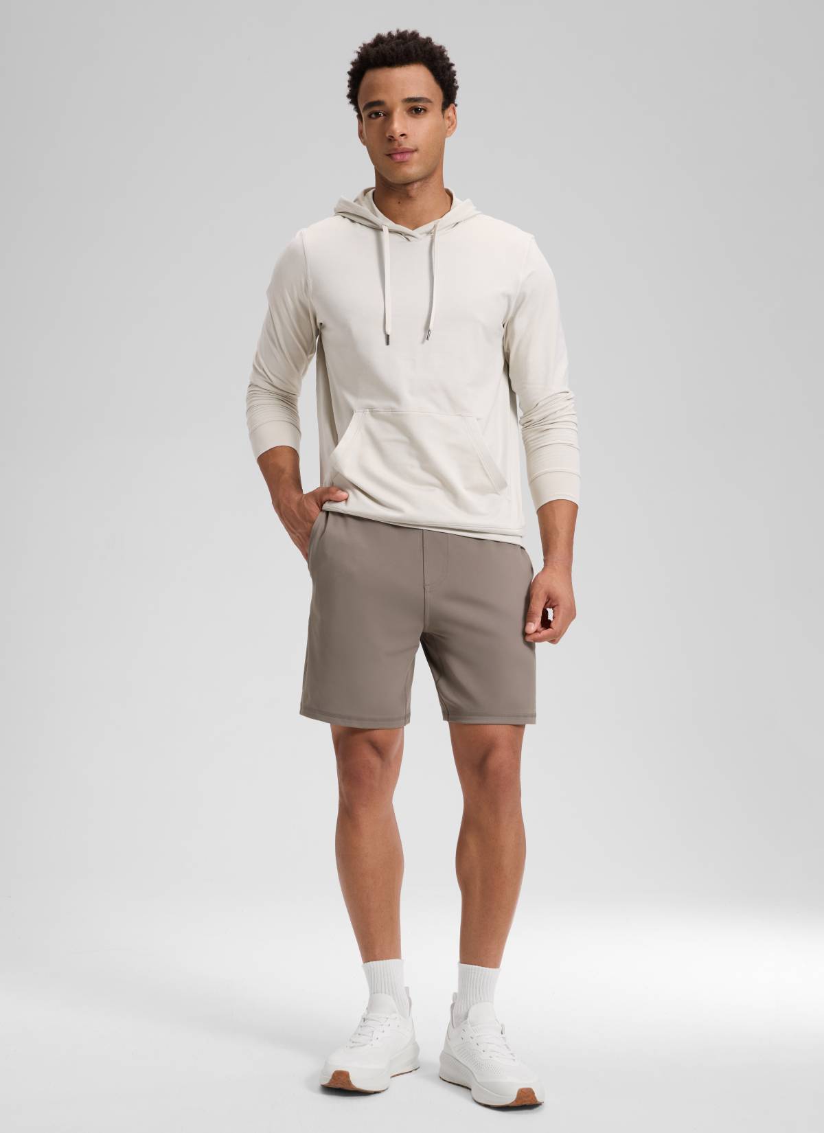 Drawstring Performance Knit Shorts 7"-Tactilefable