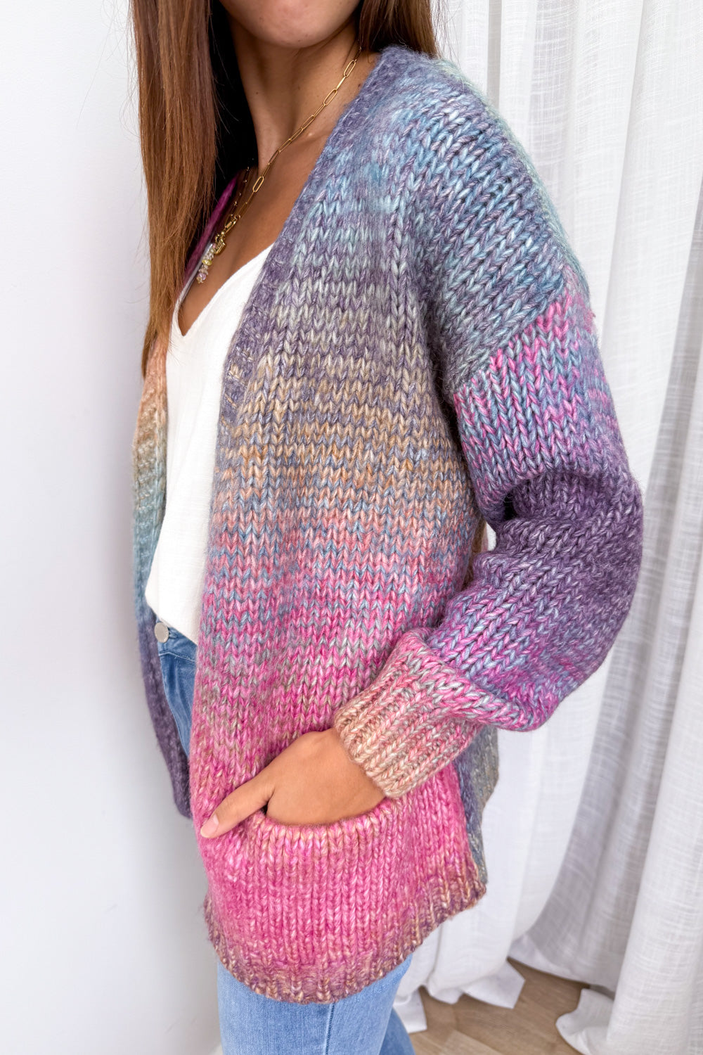 Ombre Cardi - Rainbow-Tactilefable