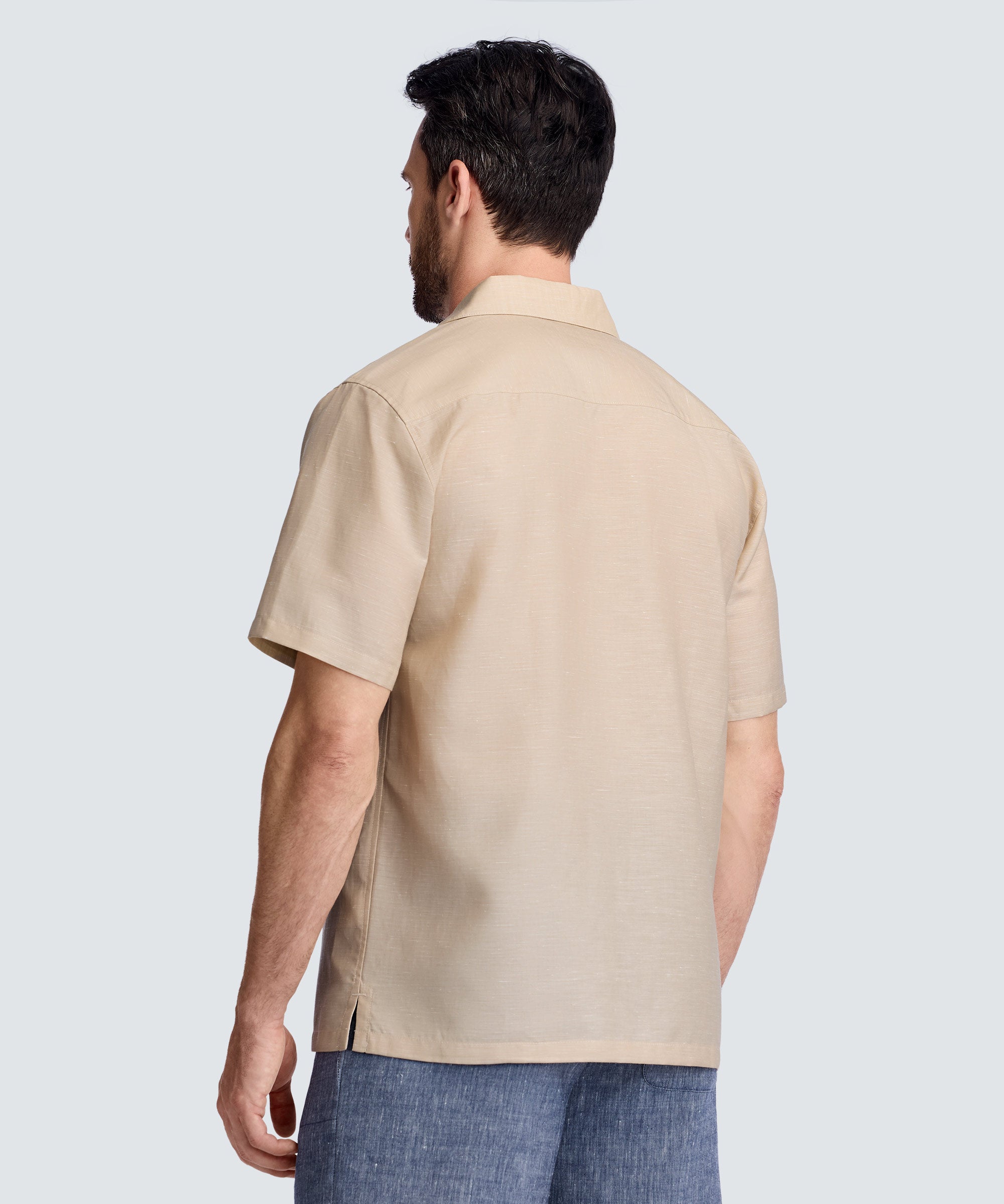 Men's Linen Tropical Shirt