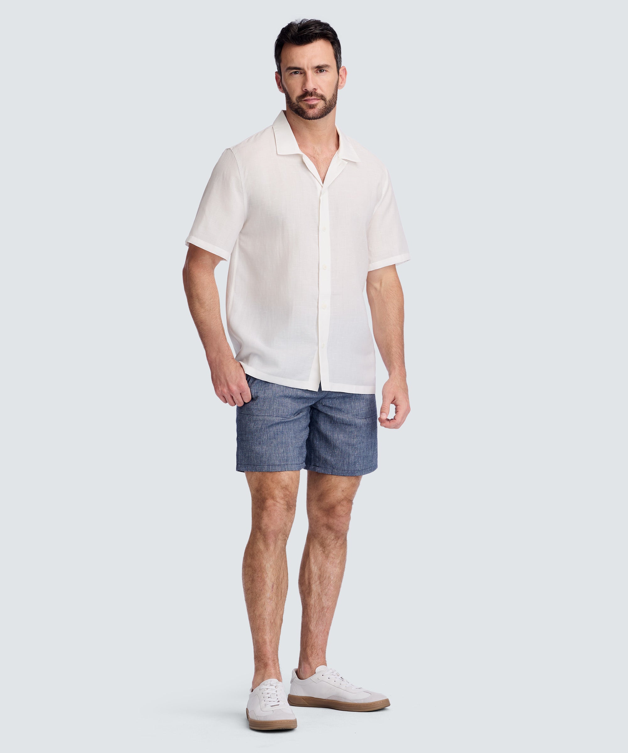 Men's Linen Tropical Shirt