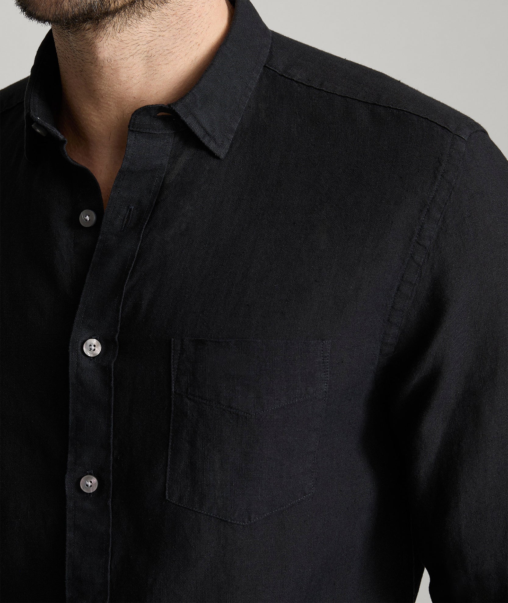 Wrinkle-Resistant Linen Shirt