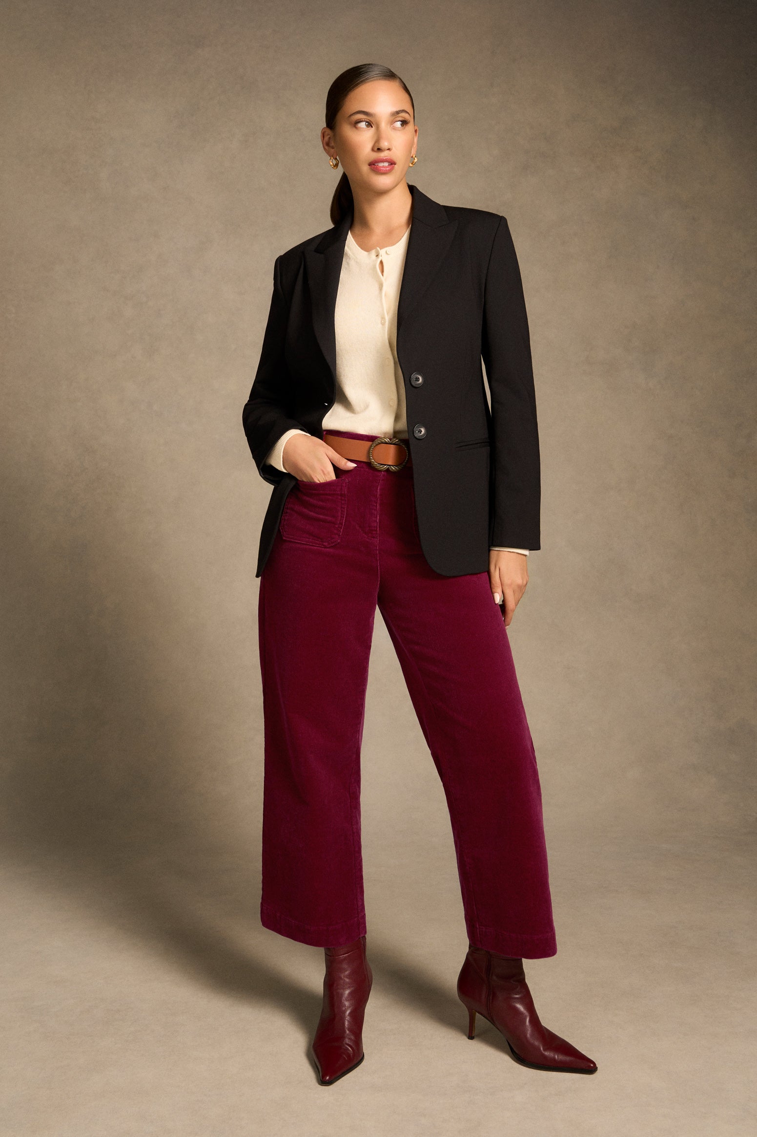 Classic Cardigan - Cream-Tactilefable