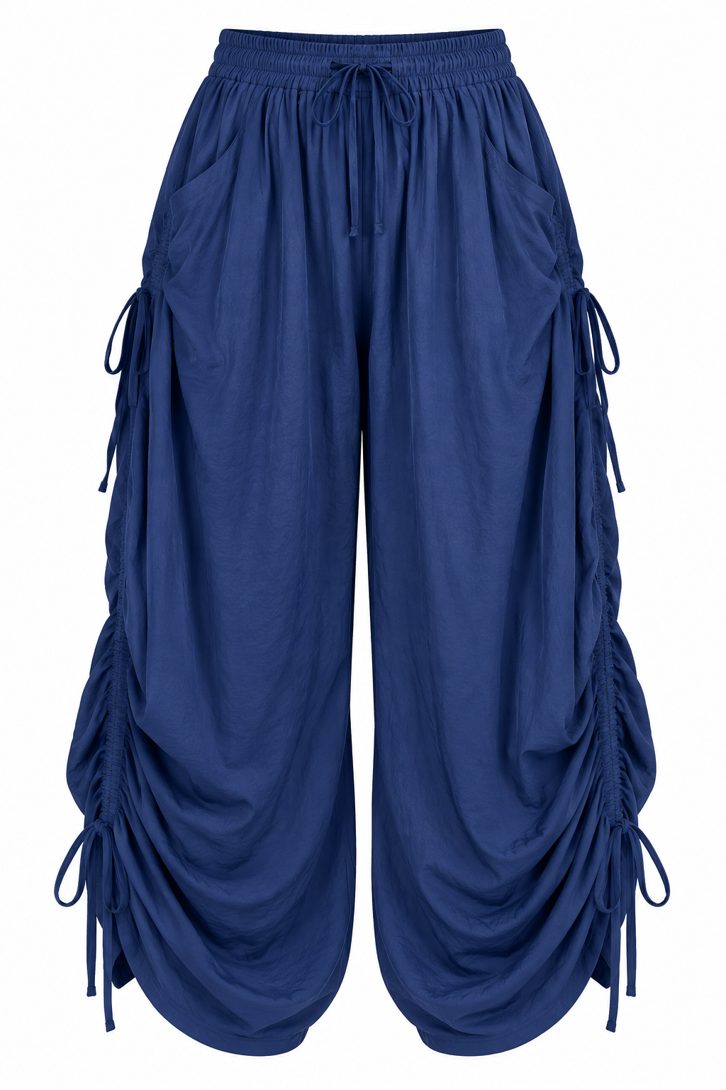 Relaxed Wide Leg Harem Pants-Tactilefable
