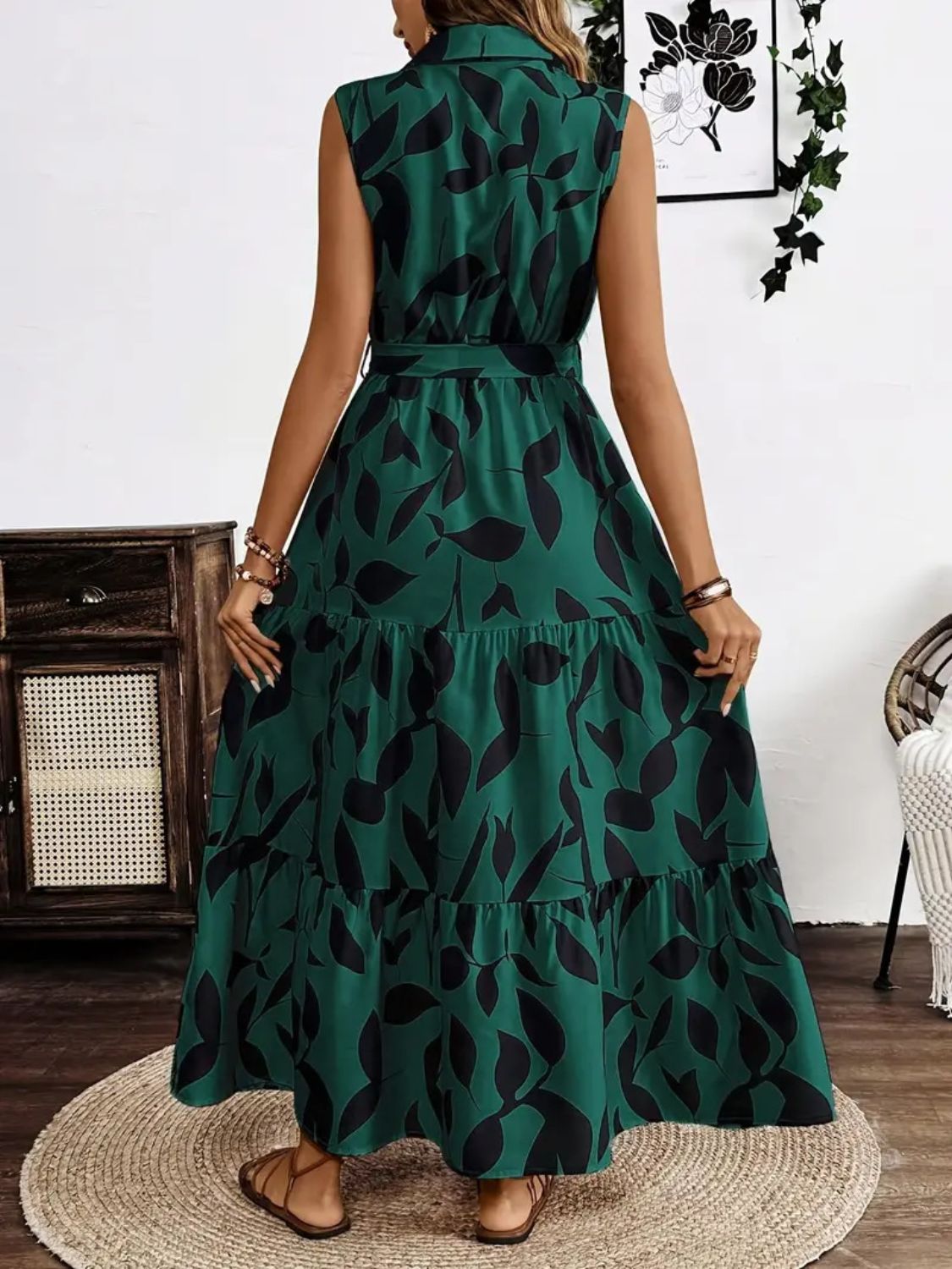 Ella Sleeveless Maxi Shirtdress | 3 Colors | Poundton-Tactilefable