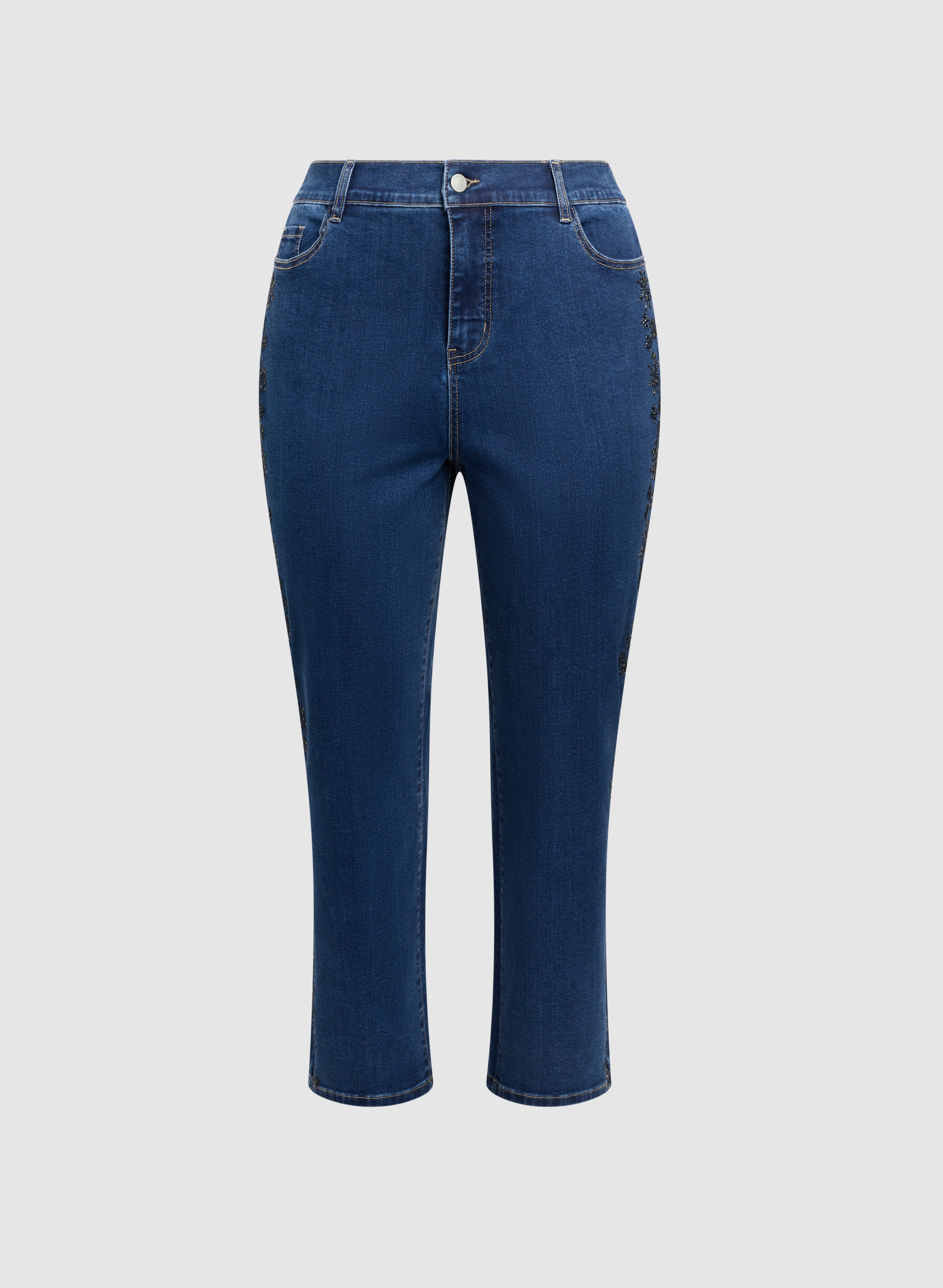 Straight-Leg Jeans-Tactilefable