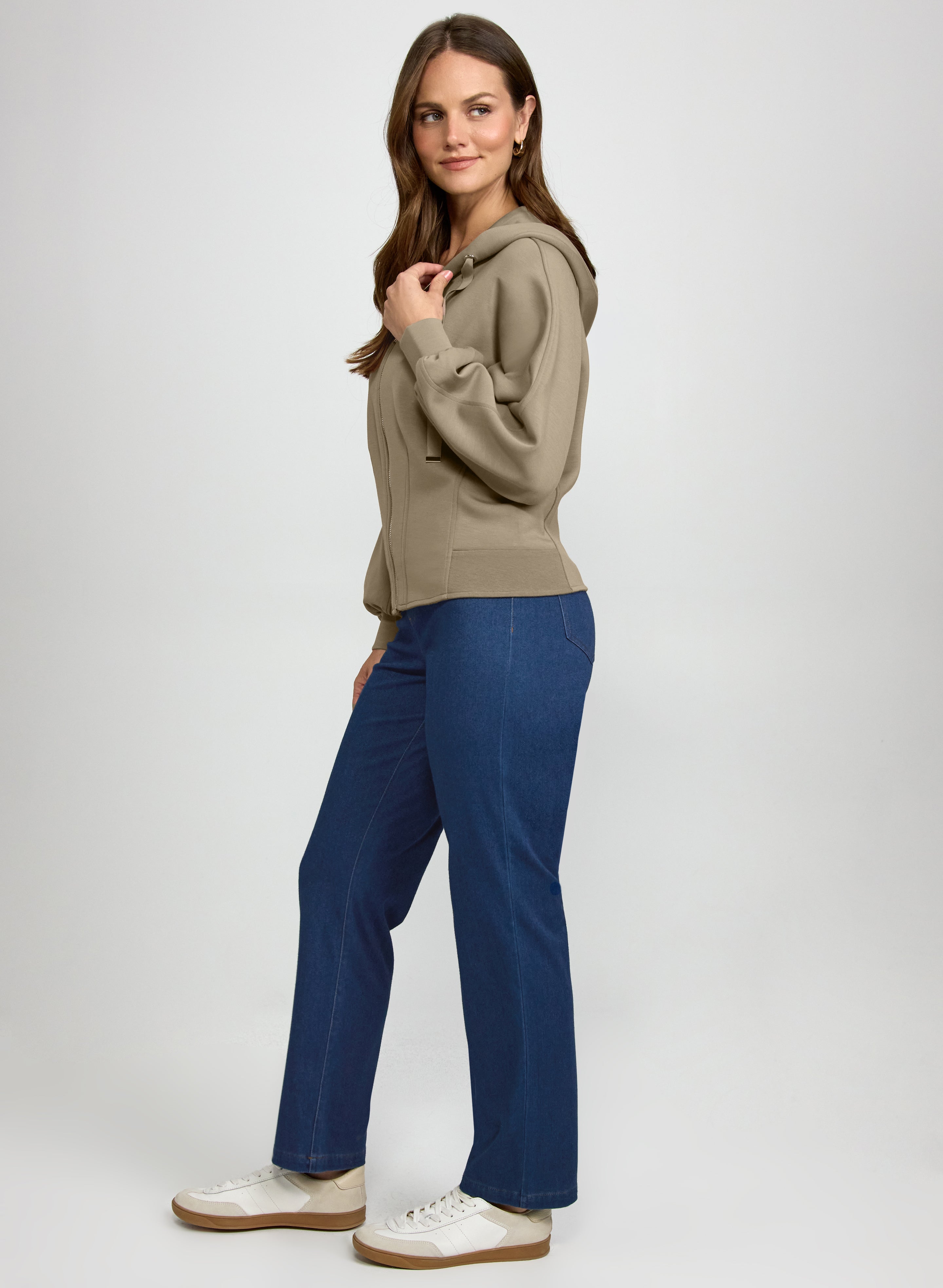 Comfort Stretch Straight-Leg Jeans-Tactilefable