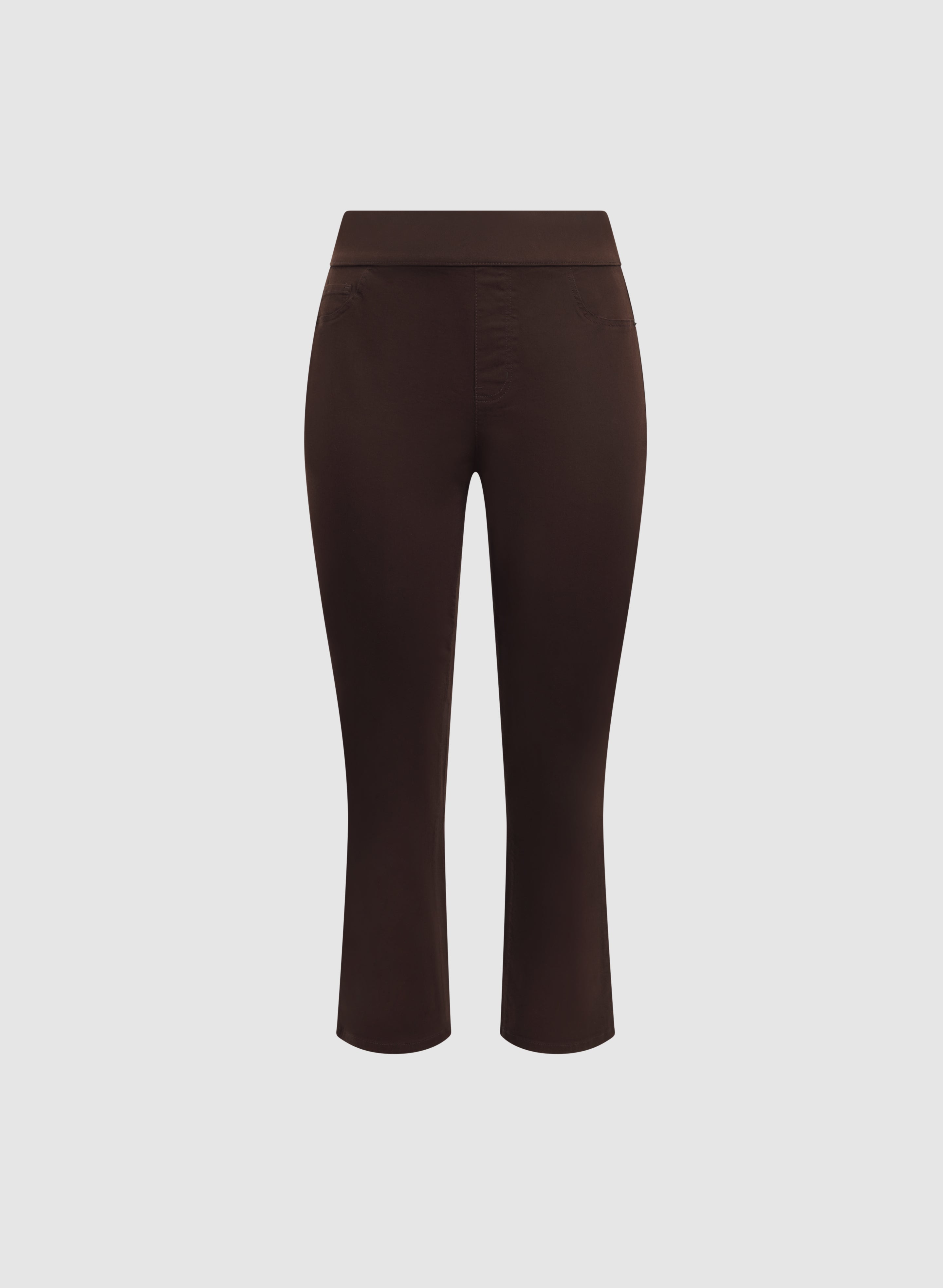 Straight-Leg Pull-On Jeans-Tactilefable