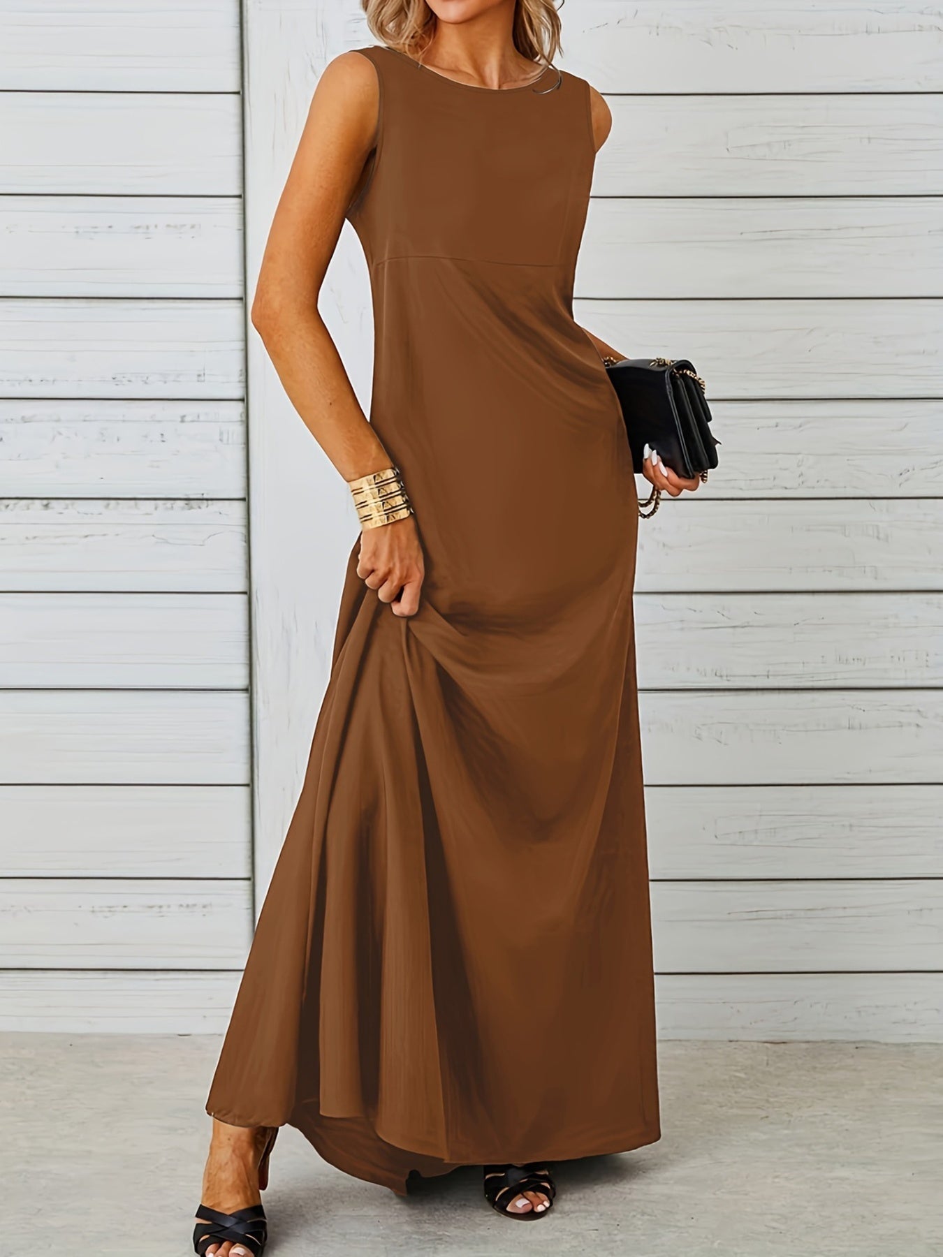 Coast Maxi Dress | 10 Colors | Poundton-Tactilefable