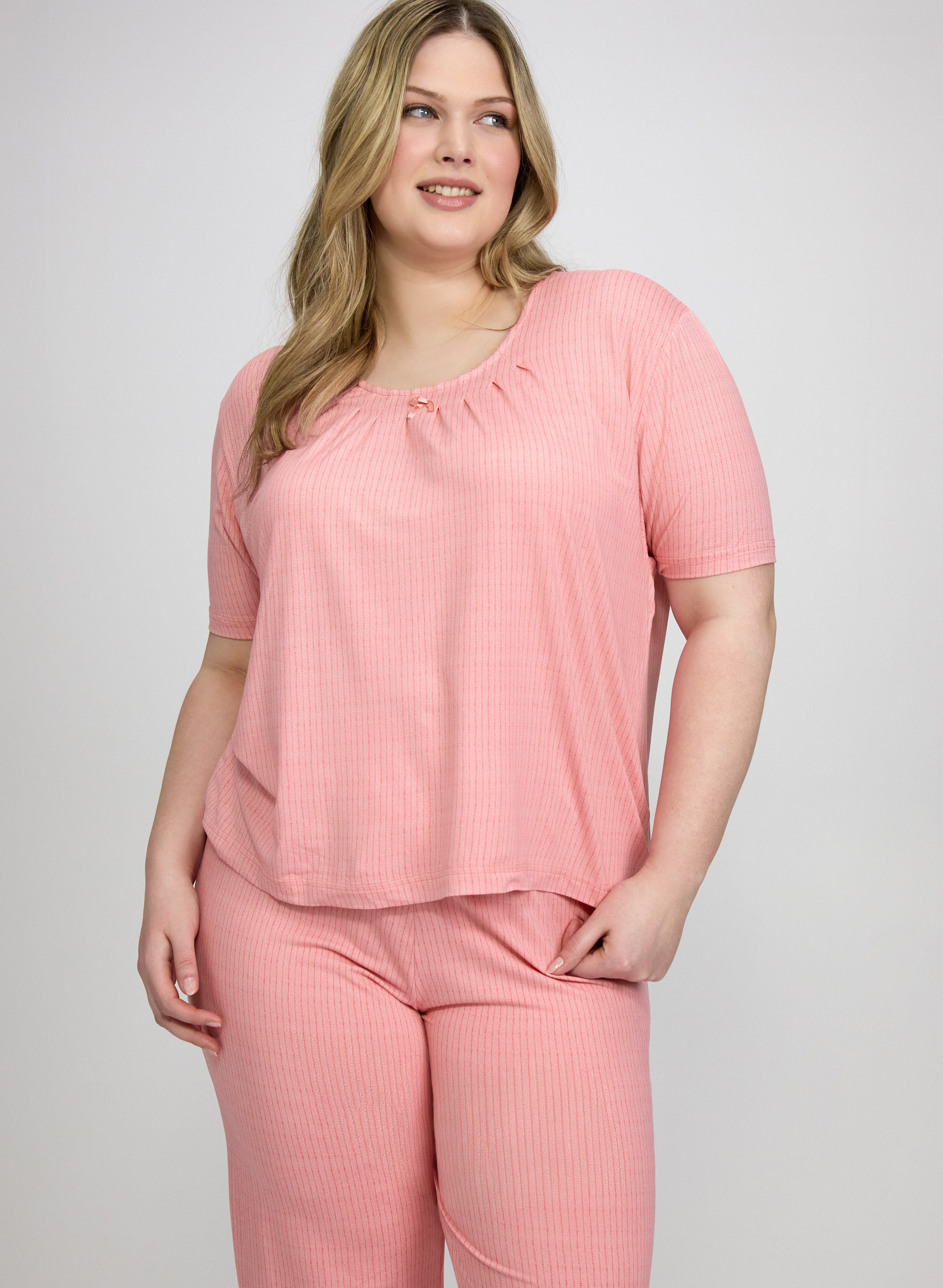 Stripe Jersey Pyjama Set-Tactilefable