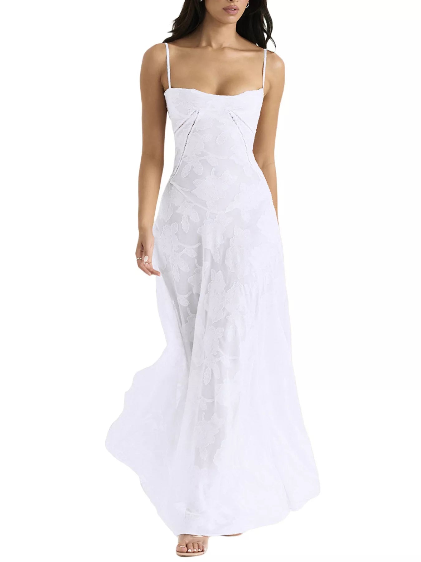 Nocturne Lace Gown | Black or White-Tactilefable