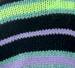 Aspyn Cardi - Black Fluro Stripe-Tactilefable