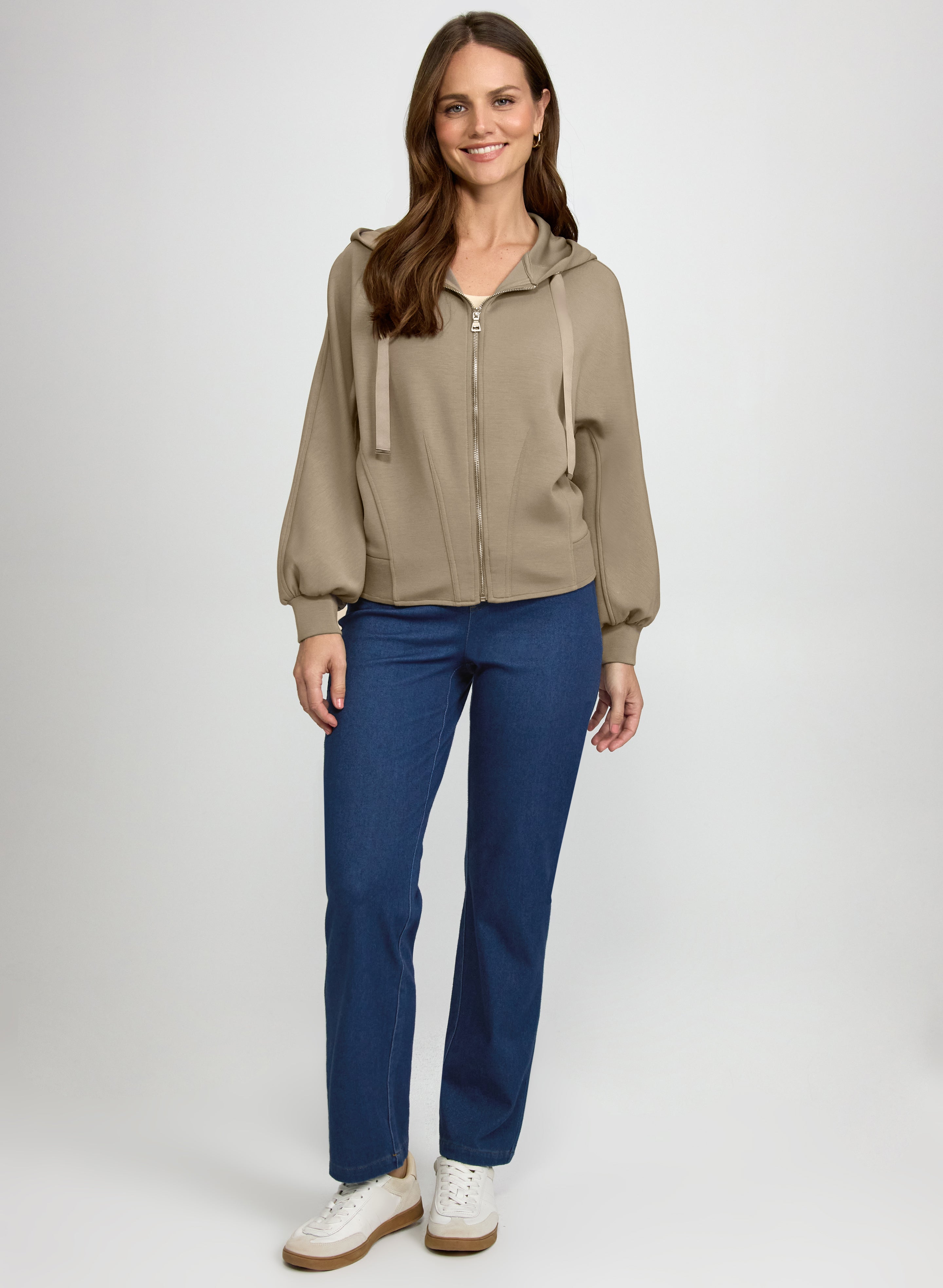 Comfort Stretch Straight-Leg Jeans-Tactilefable