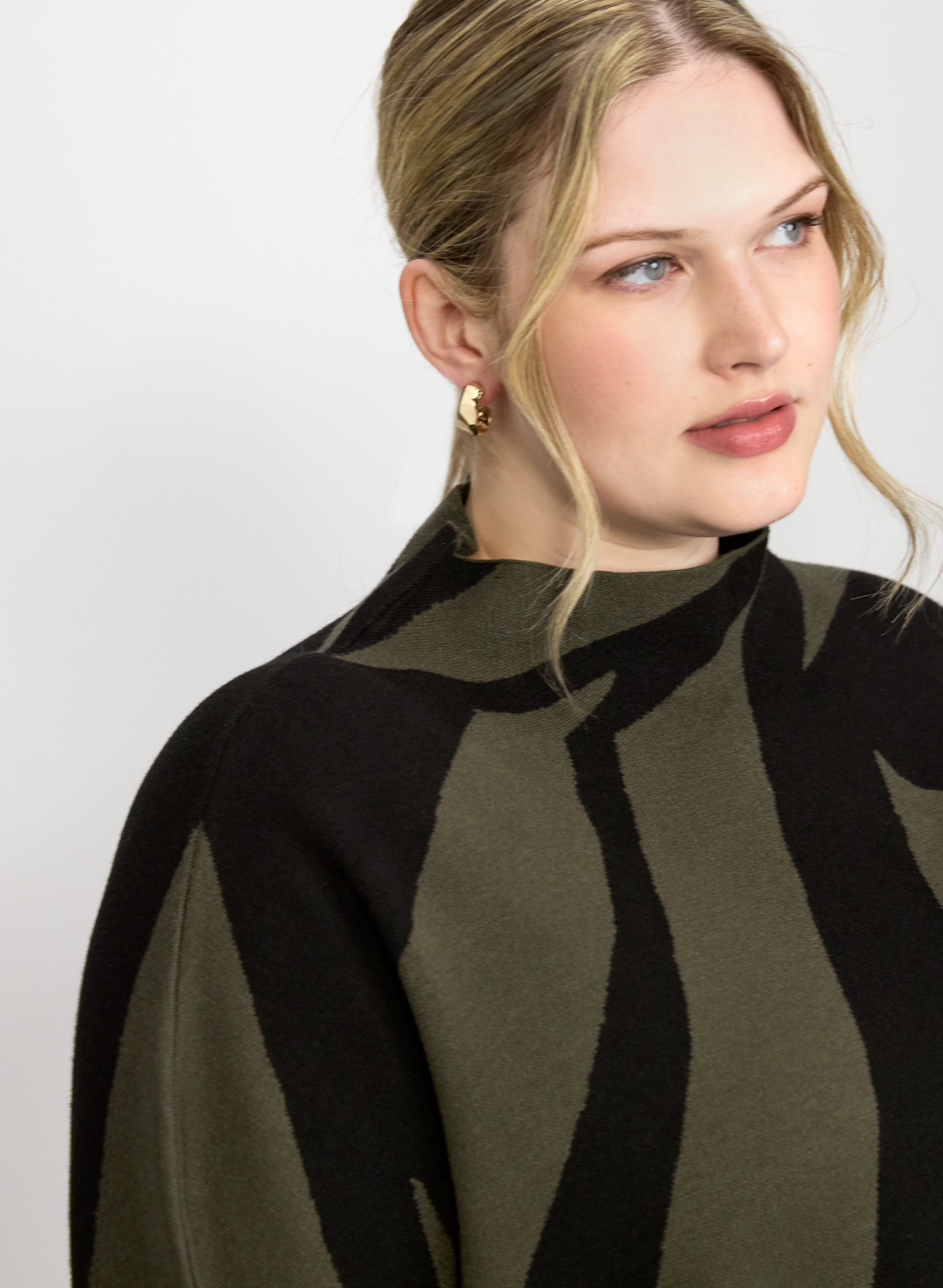 Joseph Ribkoff - Jacquard Sweater-Tactilefable