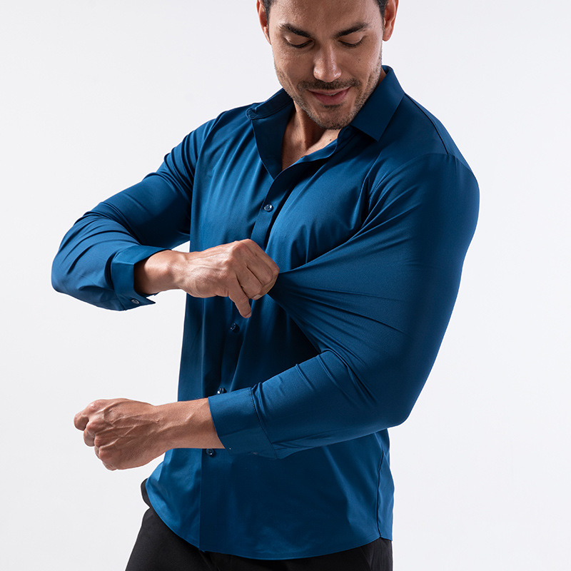 Stretch Business Shirt-Tactilefable