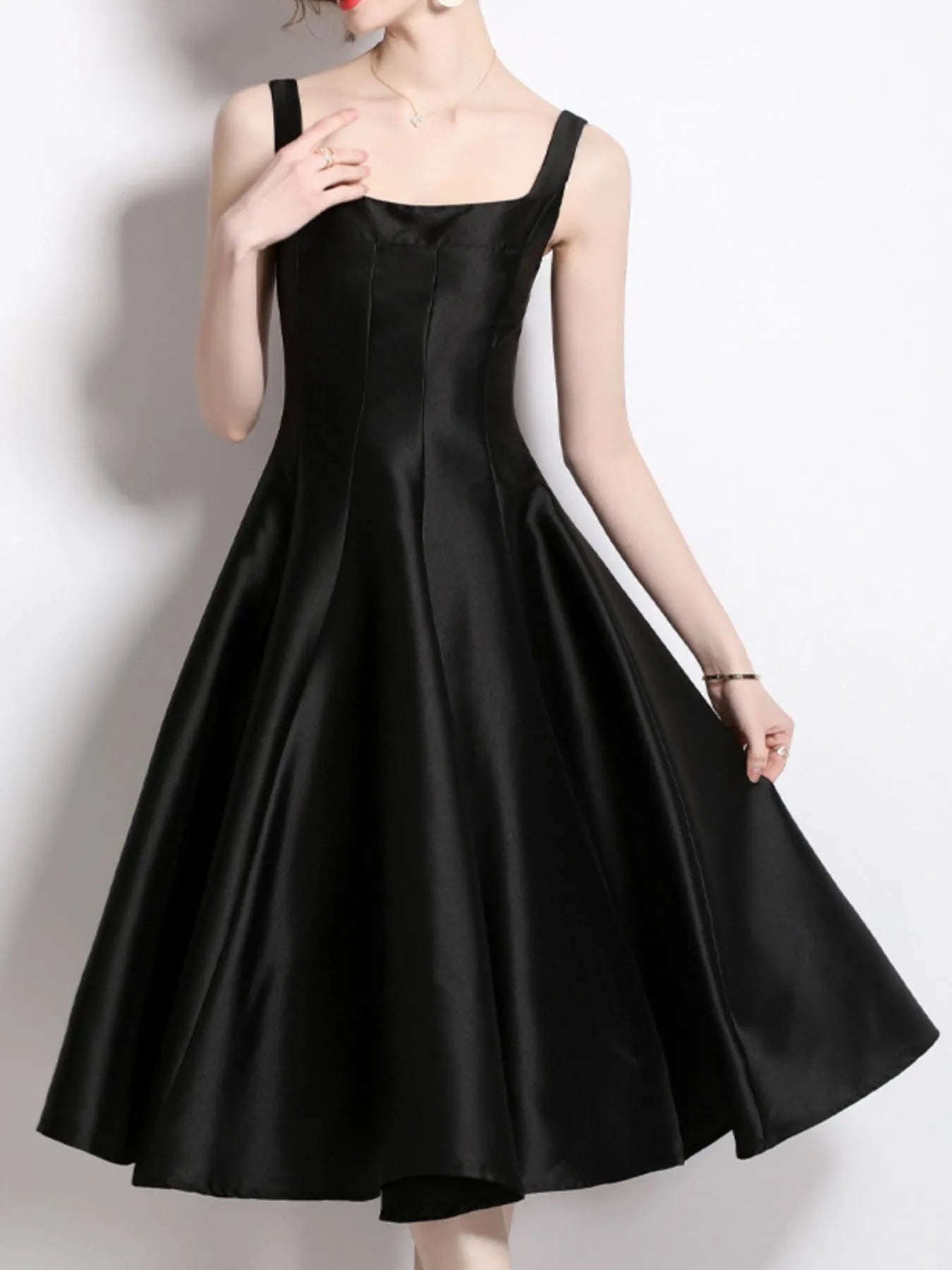 The Heiress A-Line Dress | 3 Colors | Brocade-Tactilefable