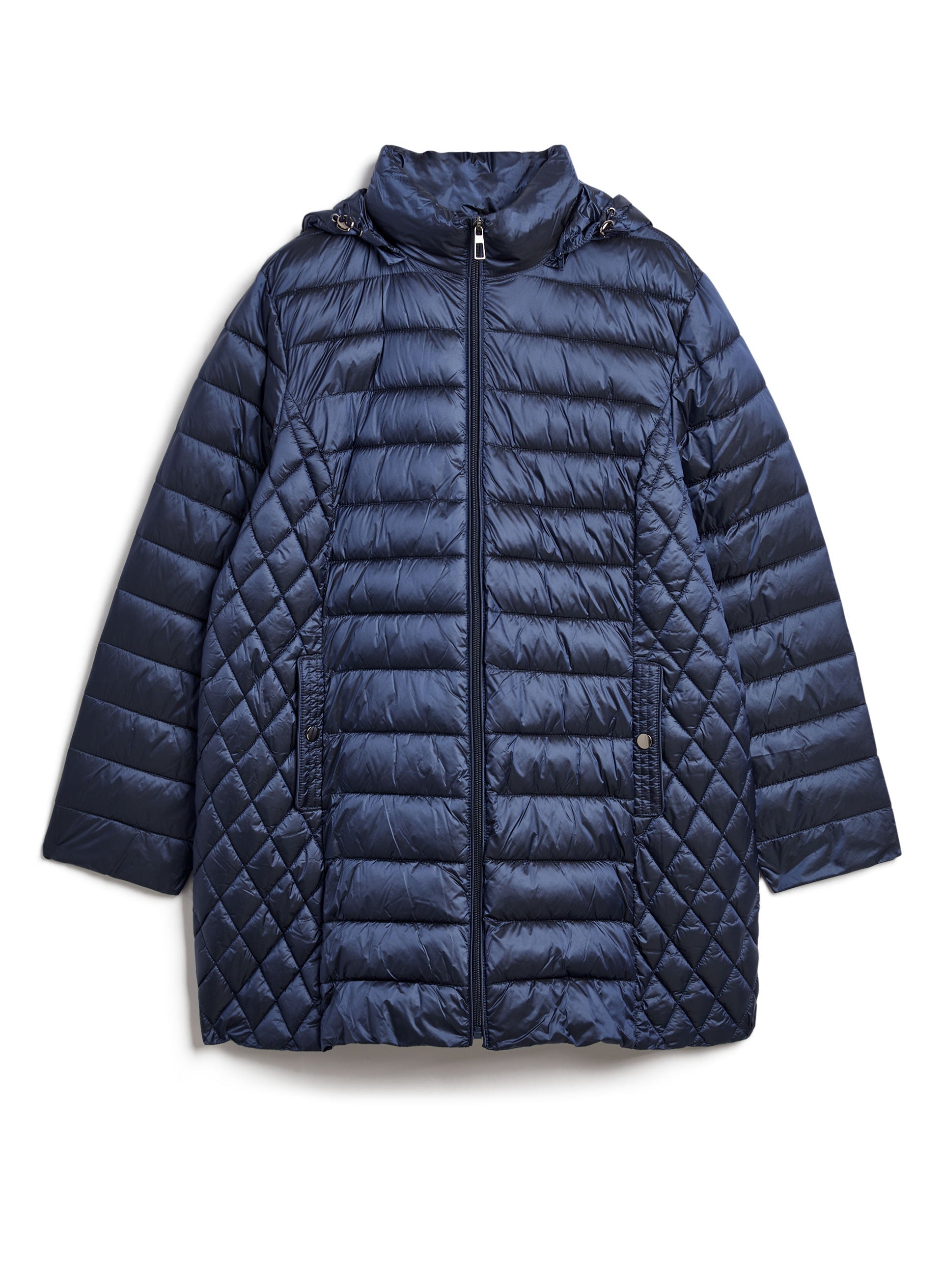 Packable Vegan Down Quilted Coat-Tactilefable