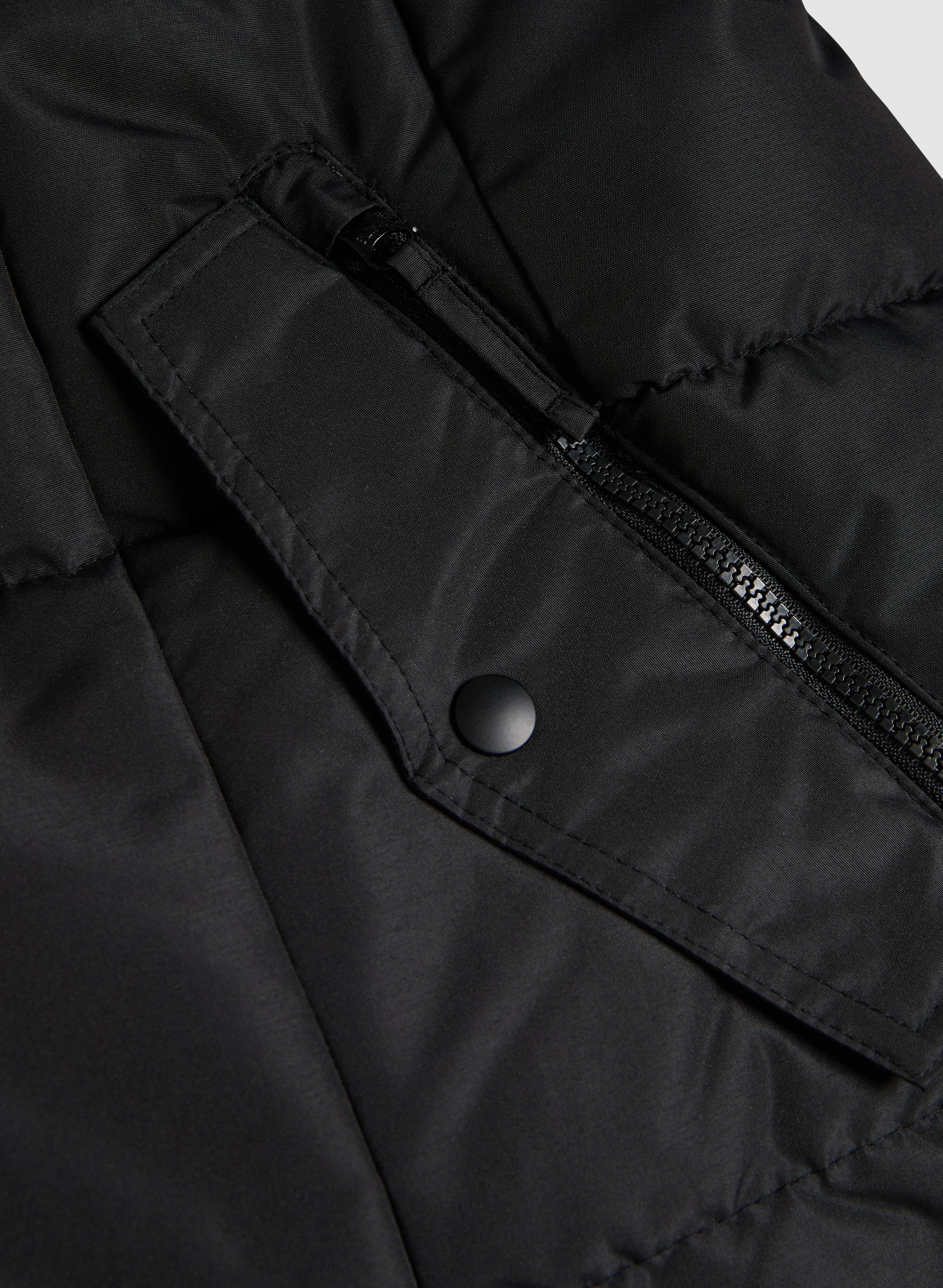 Quilted Puffer Coat-Tactilefable