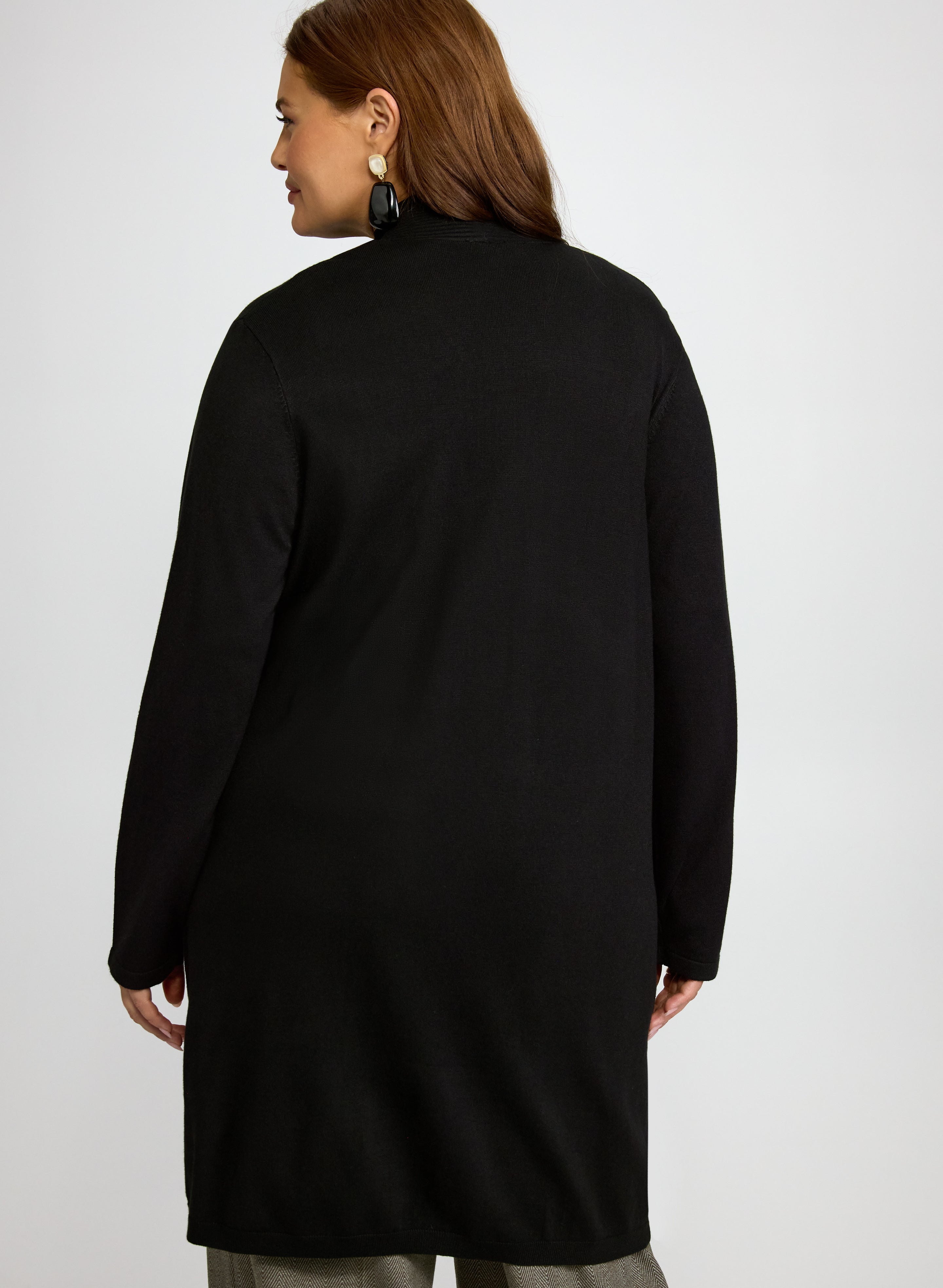Open Front Cardigan-Tactilefable
