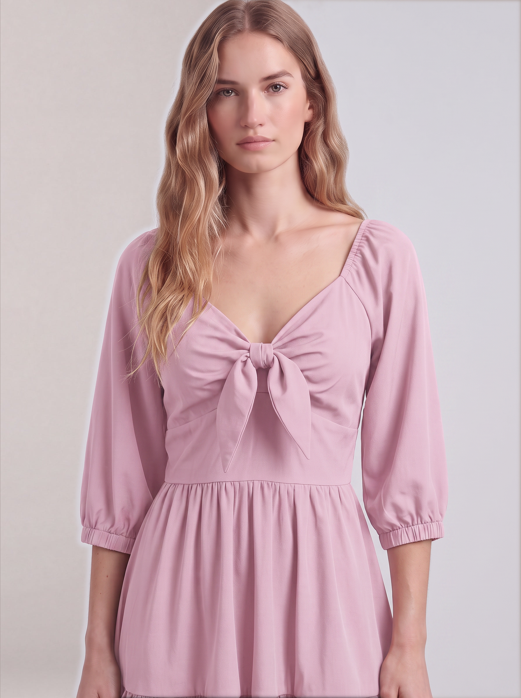 Molly Mini Dress in Pinup Girl Pink-Tactilefable