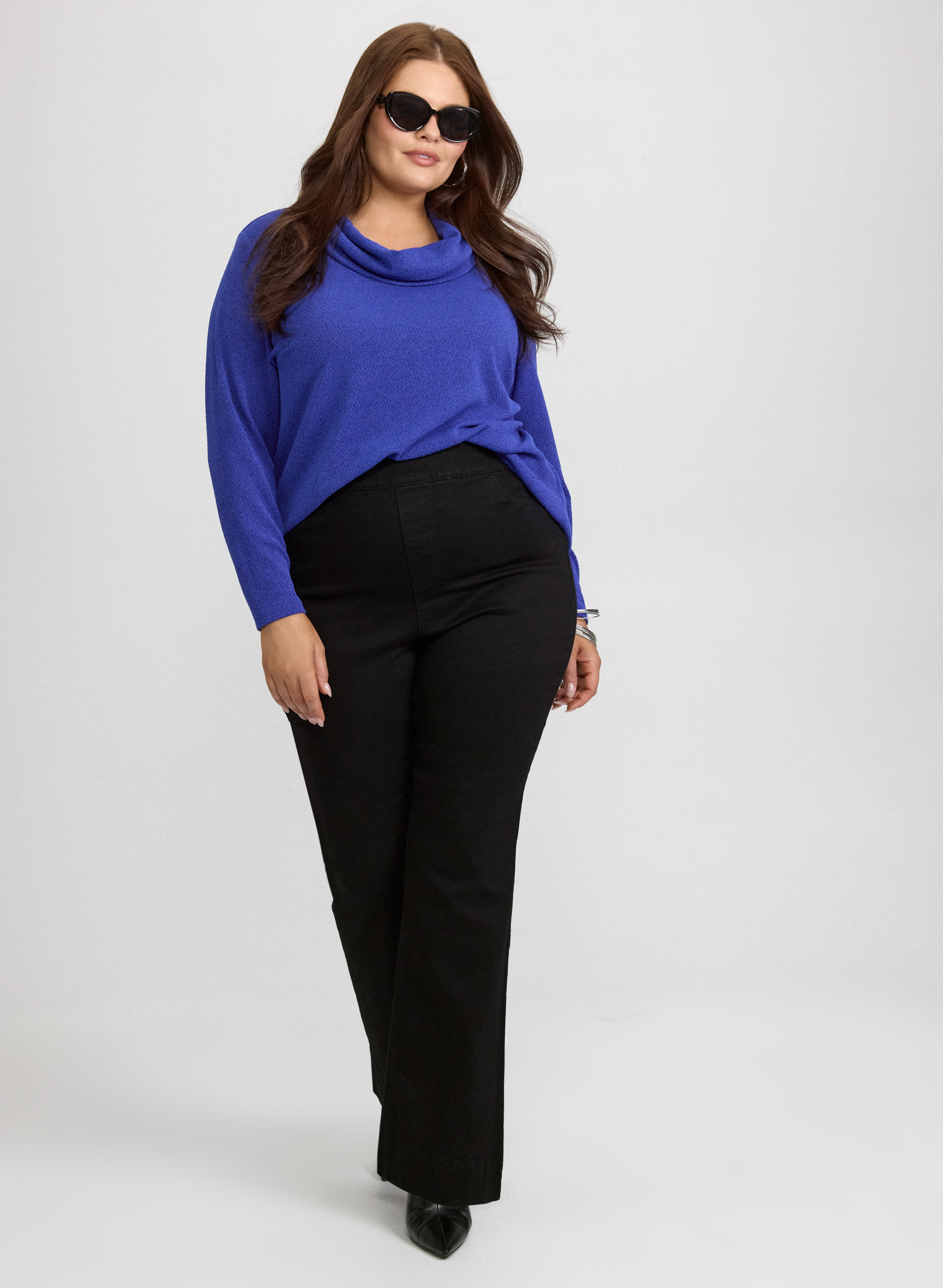 Cowl Neck Pullover-Tactilefable