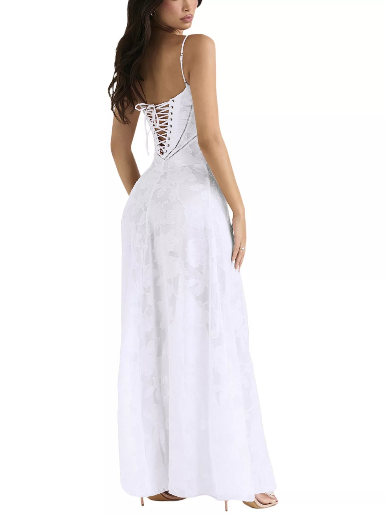Nocturne Lace Gown | Black or White-Tactilefable