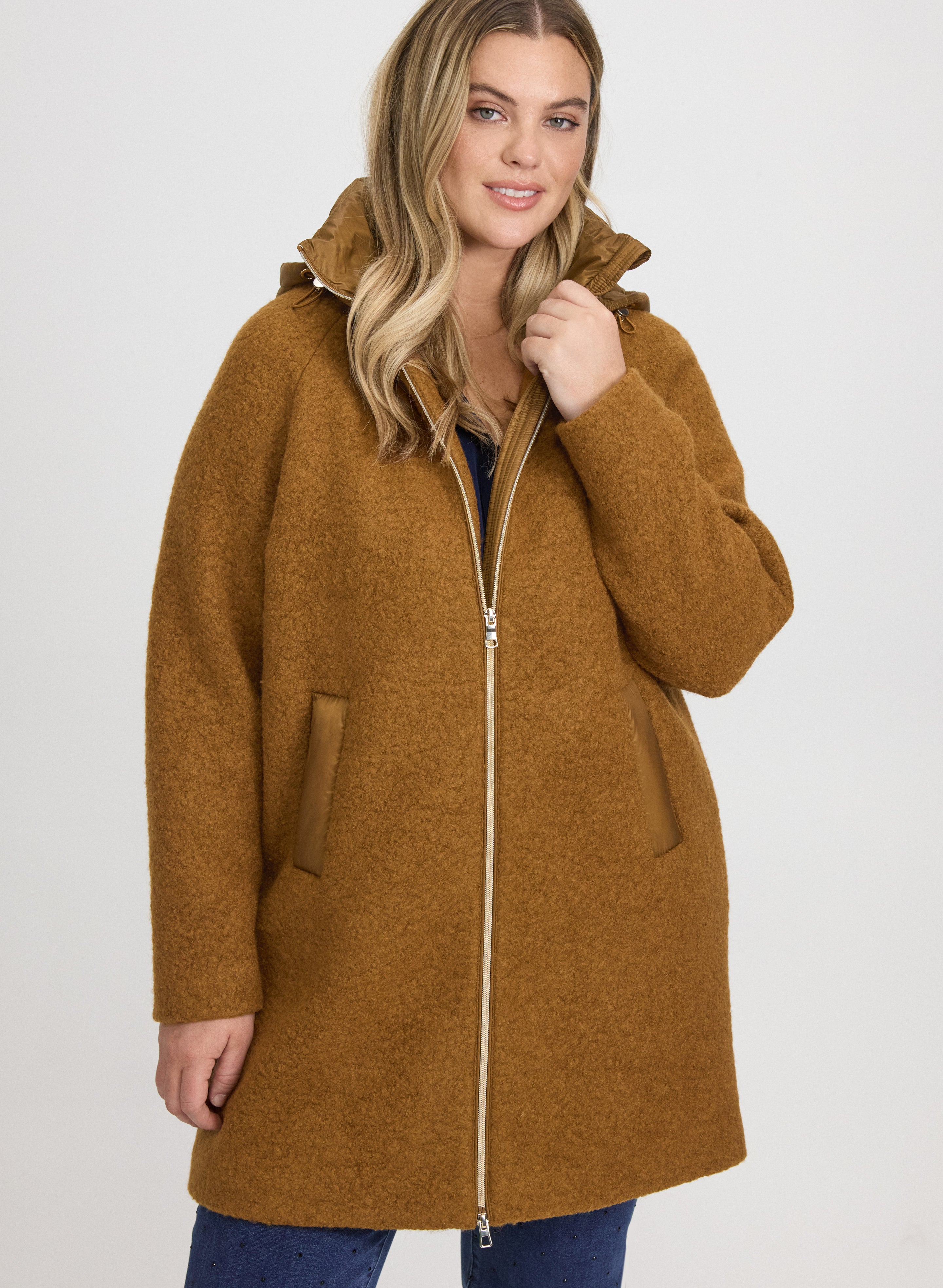 Wool-Blend Coat-Tactilefable