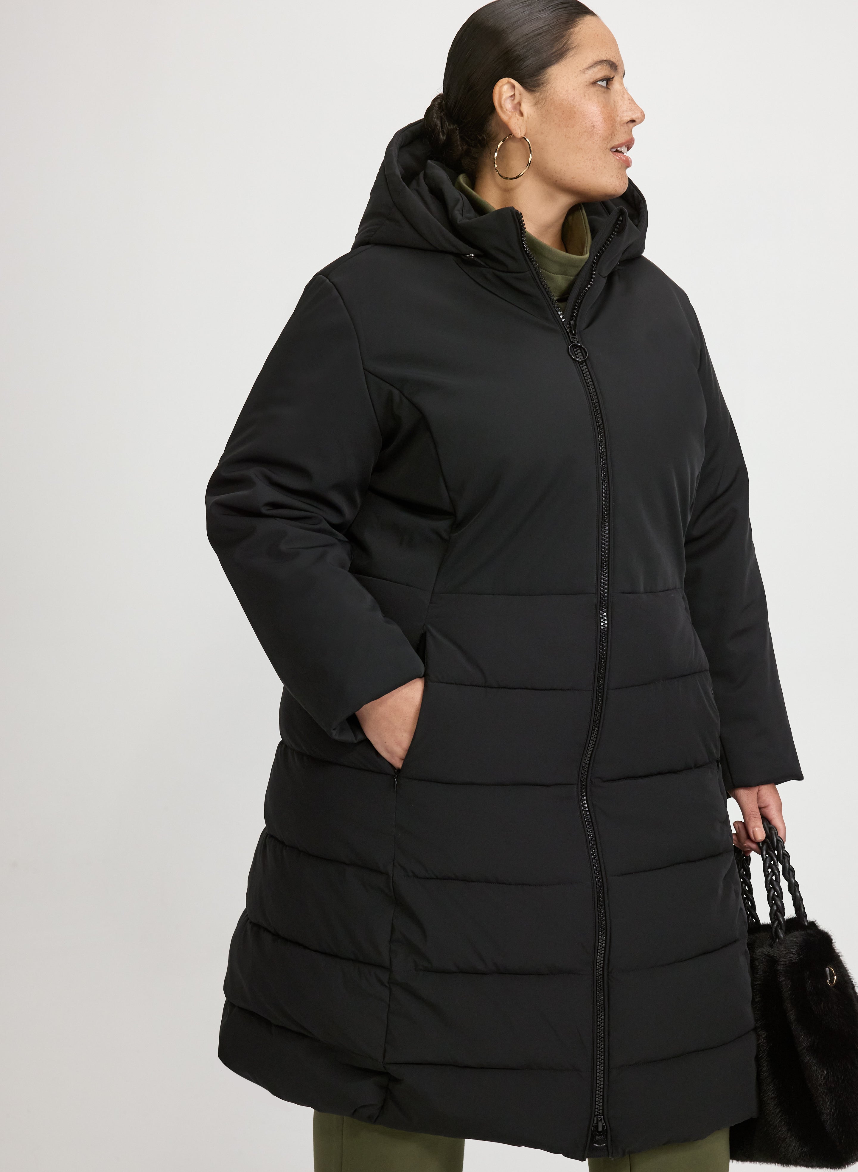 Quilted Puffer Coat-Tactilefable