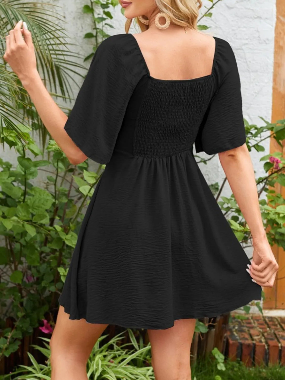 Flirt Factor Smocked Mini Dress | 9 Colors | Poundton-Tactilefable