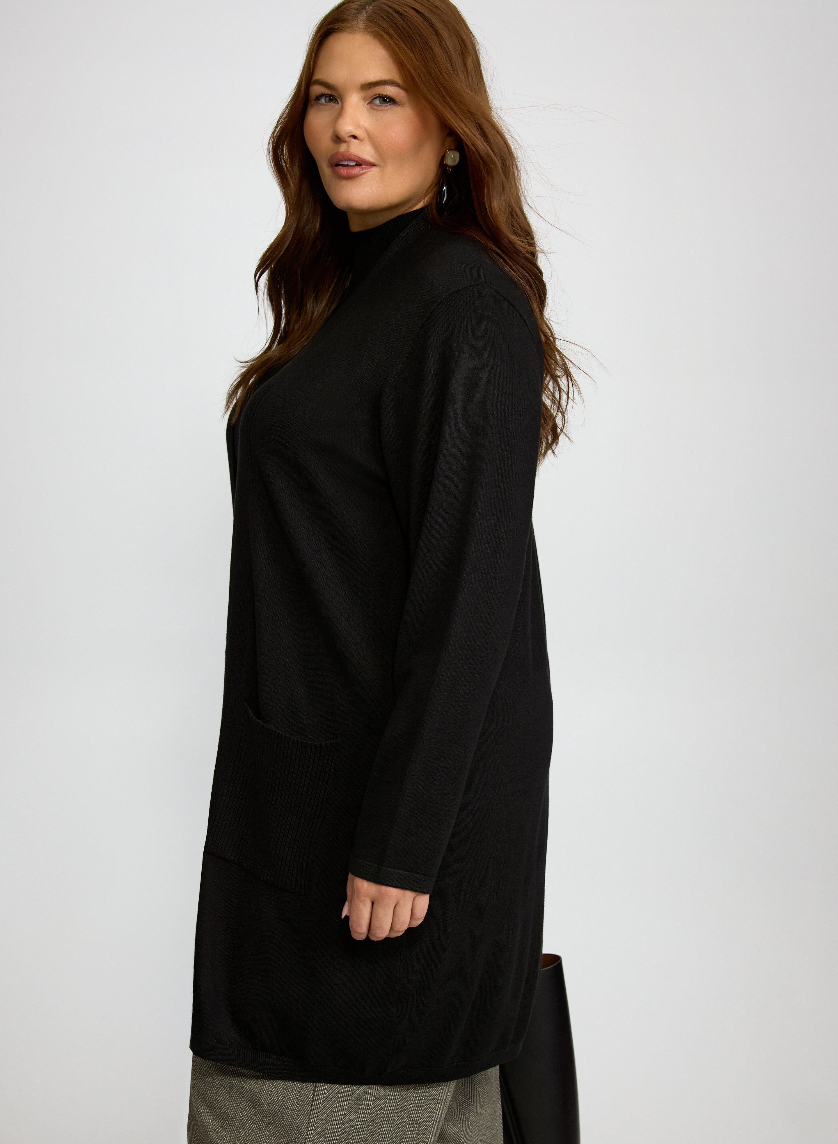 Open Front Cardigan-Tactilefable