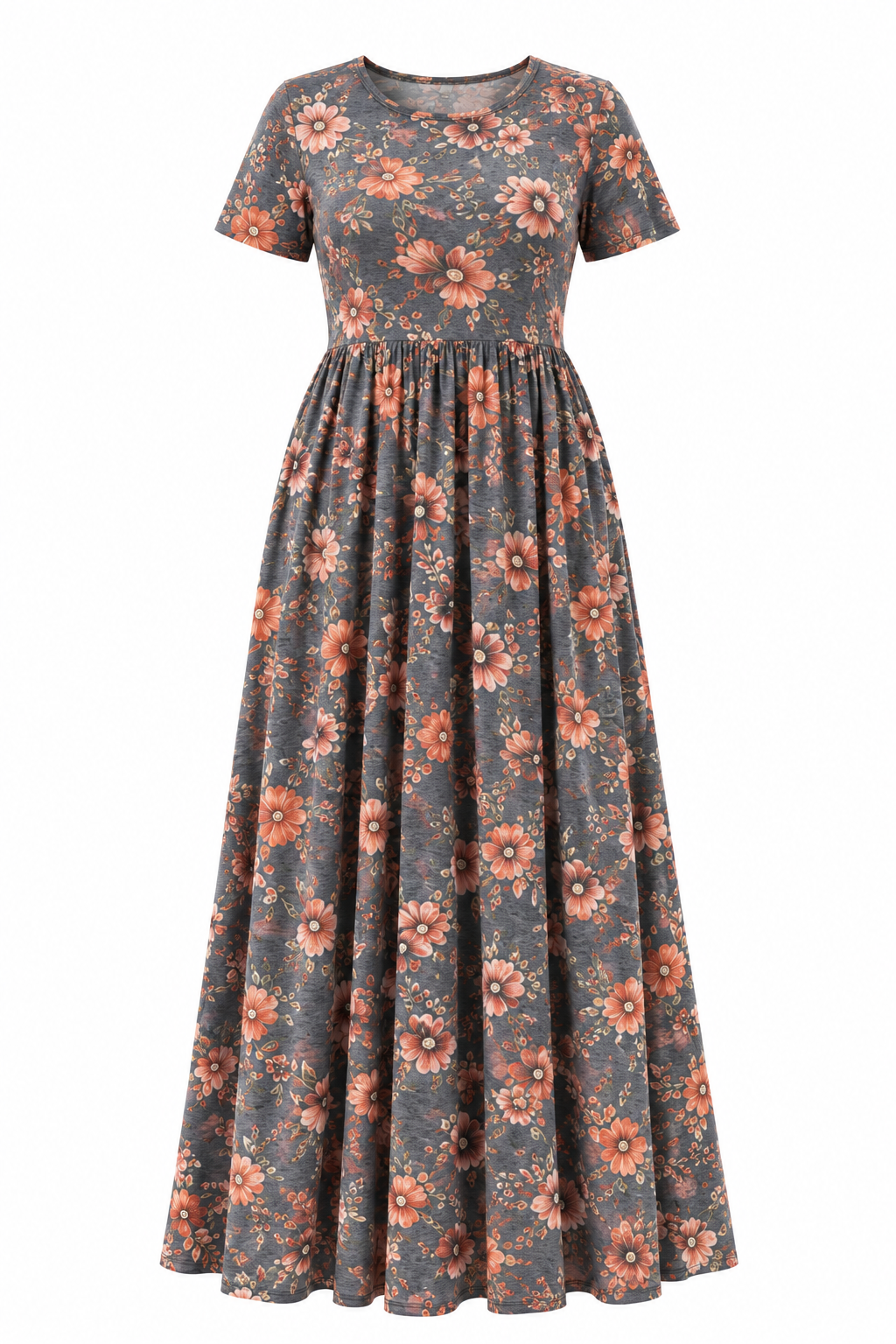 Maya Floral Maxi Dress-Tactilefable