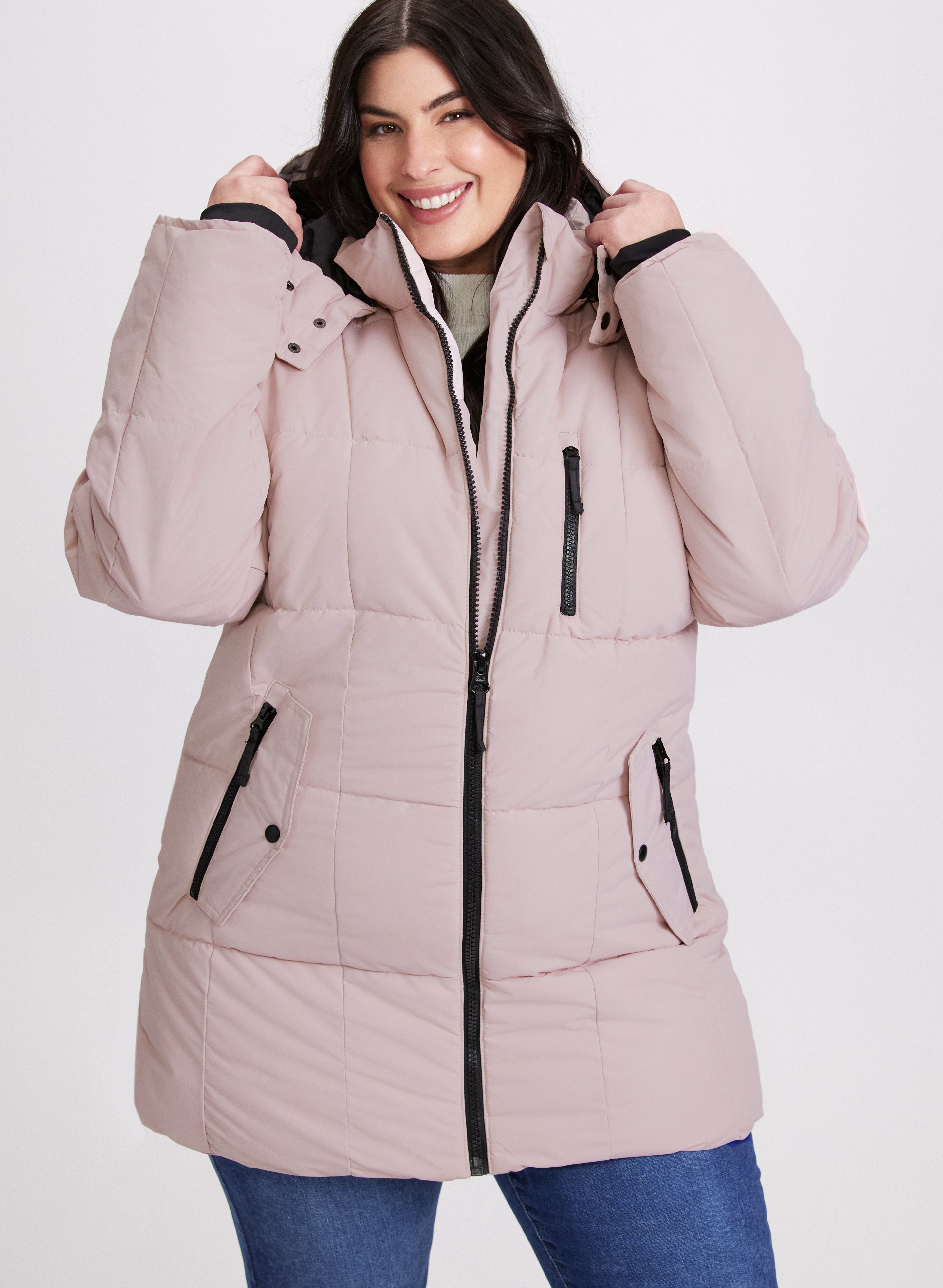 Quilted Puffer Coat-Tactilefable