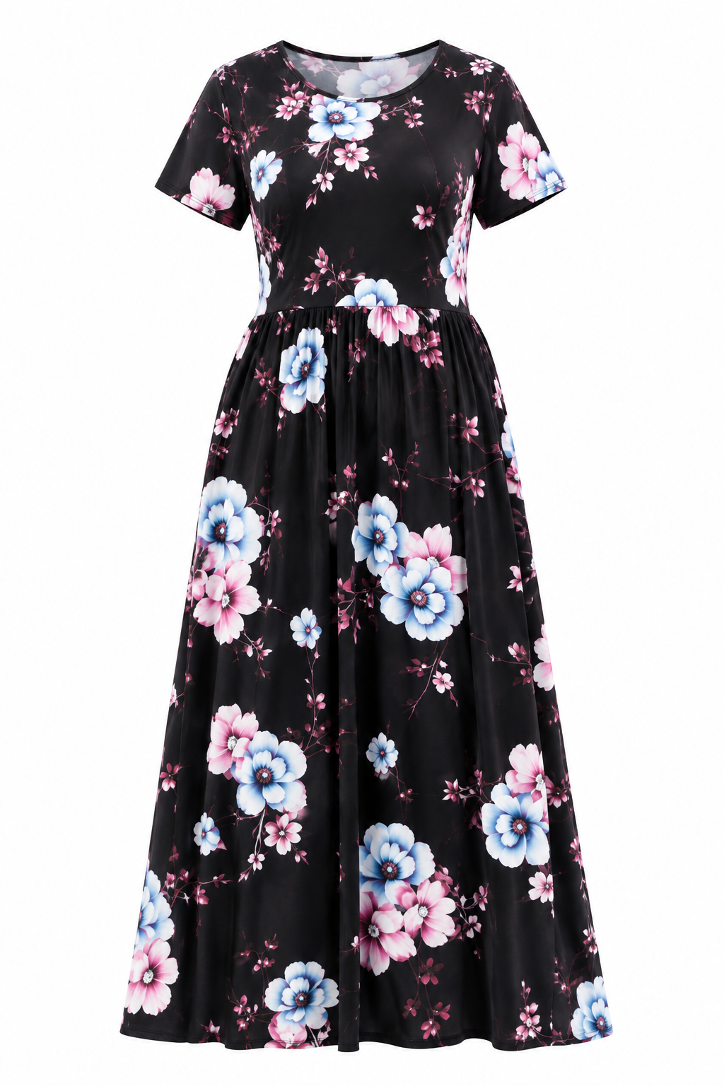 Maya Floral Maxi Dress-Tactilefable