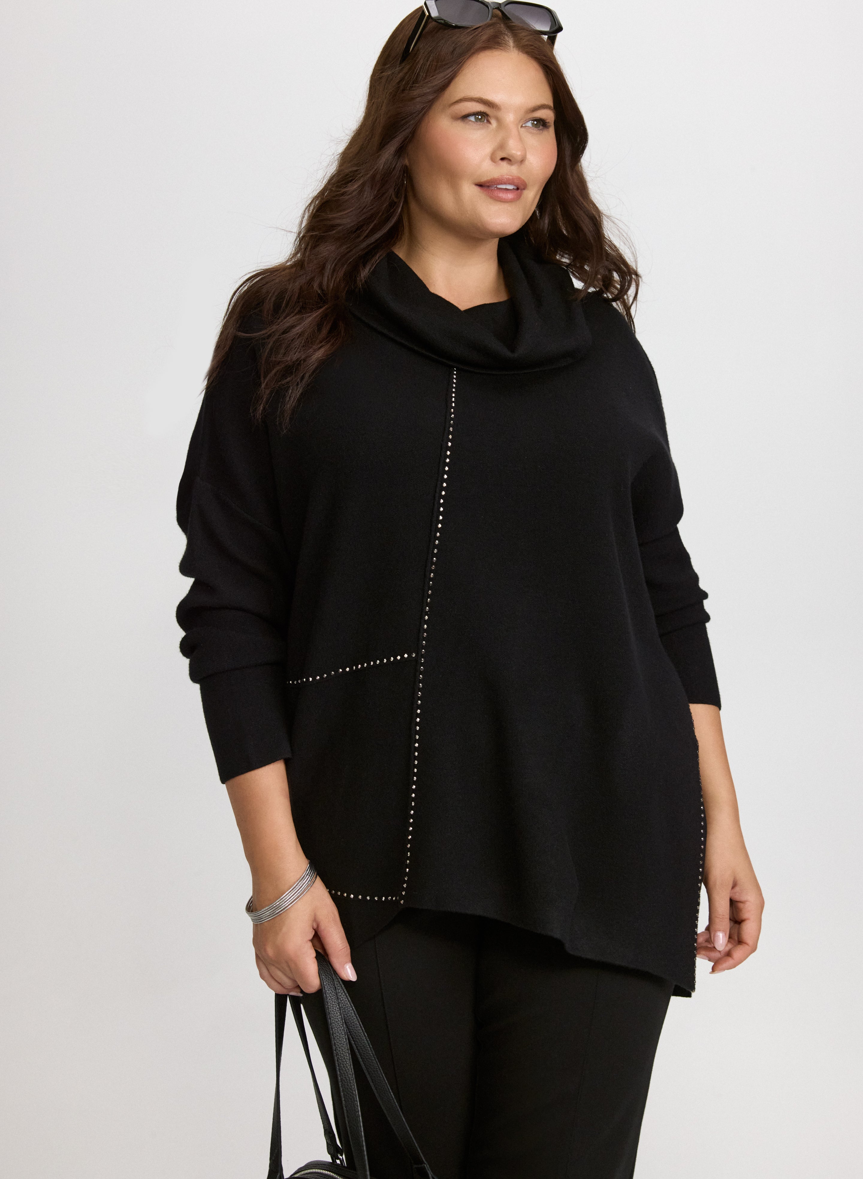 Joseph Ribkoff - Cowl Neck Sweater-Tactilefable