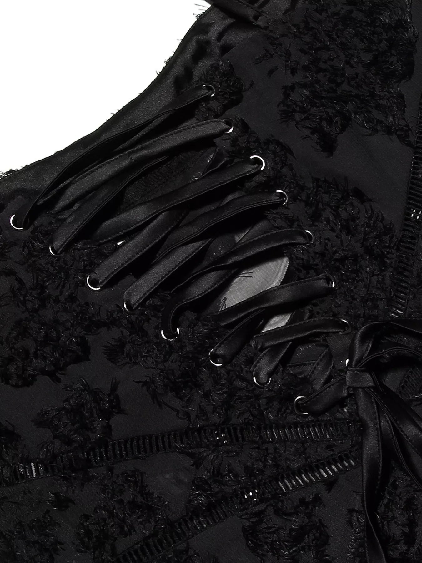 Nocturne Lace Gown | Black or White-Tactilefable