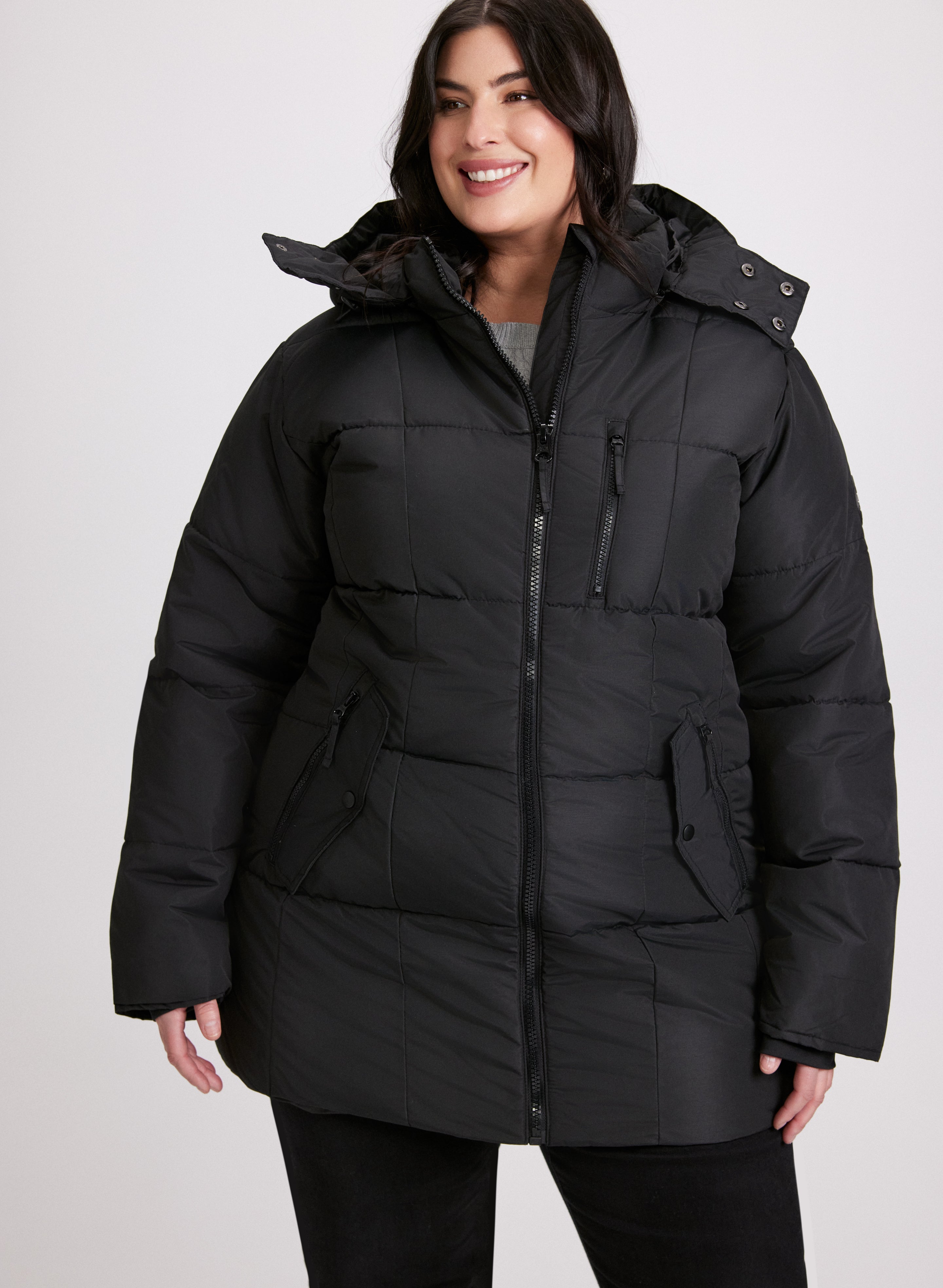Quilted Puffer Coat-Tactilefable